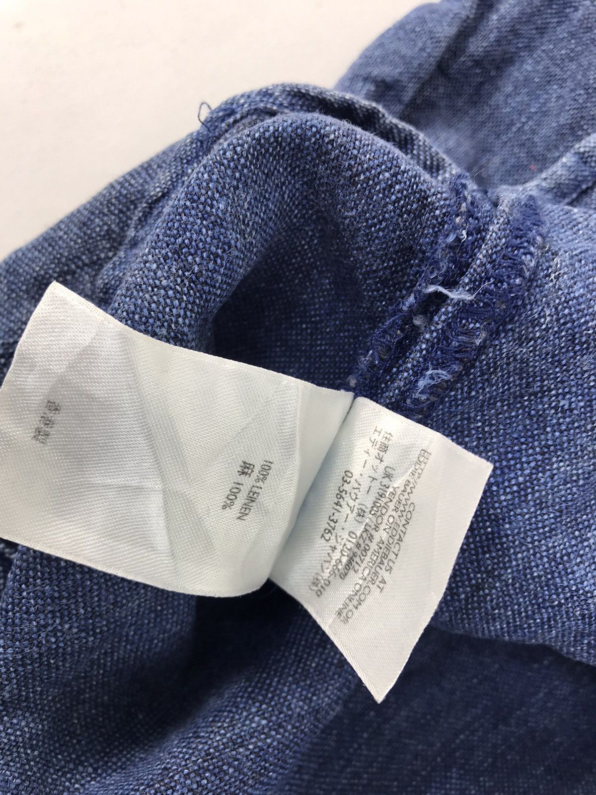 Eddie Bauer Eddie Bauer Indigo Denim Hoodies Pull Over Style Jacket Size US XL / EU 56 / 4 - 8 Thumbnail