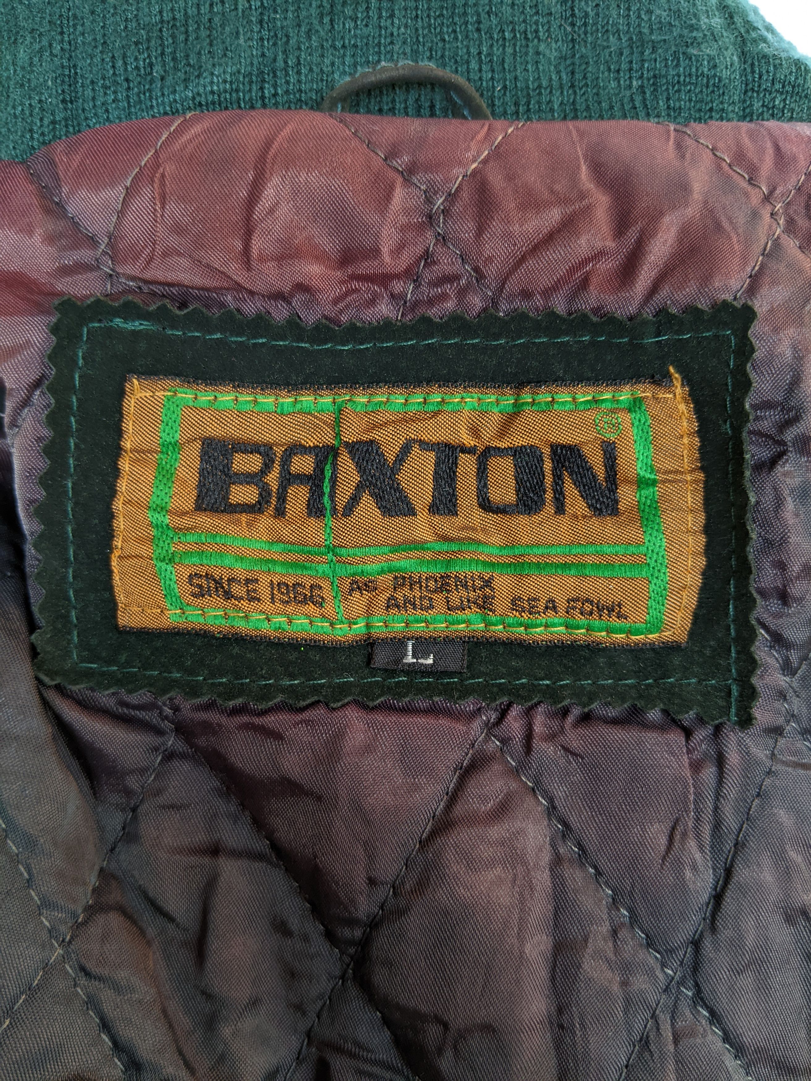 Vintage Vintage Baxton Leather Jacket Size US L / EU 52-54 / 3 - 9 Thumbnail