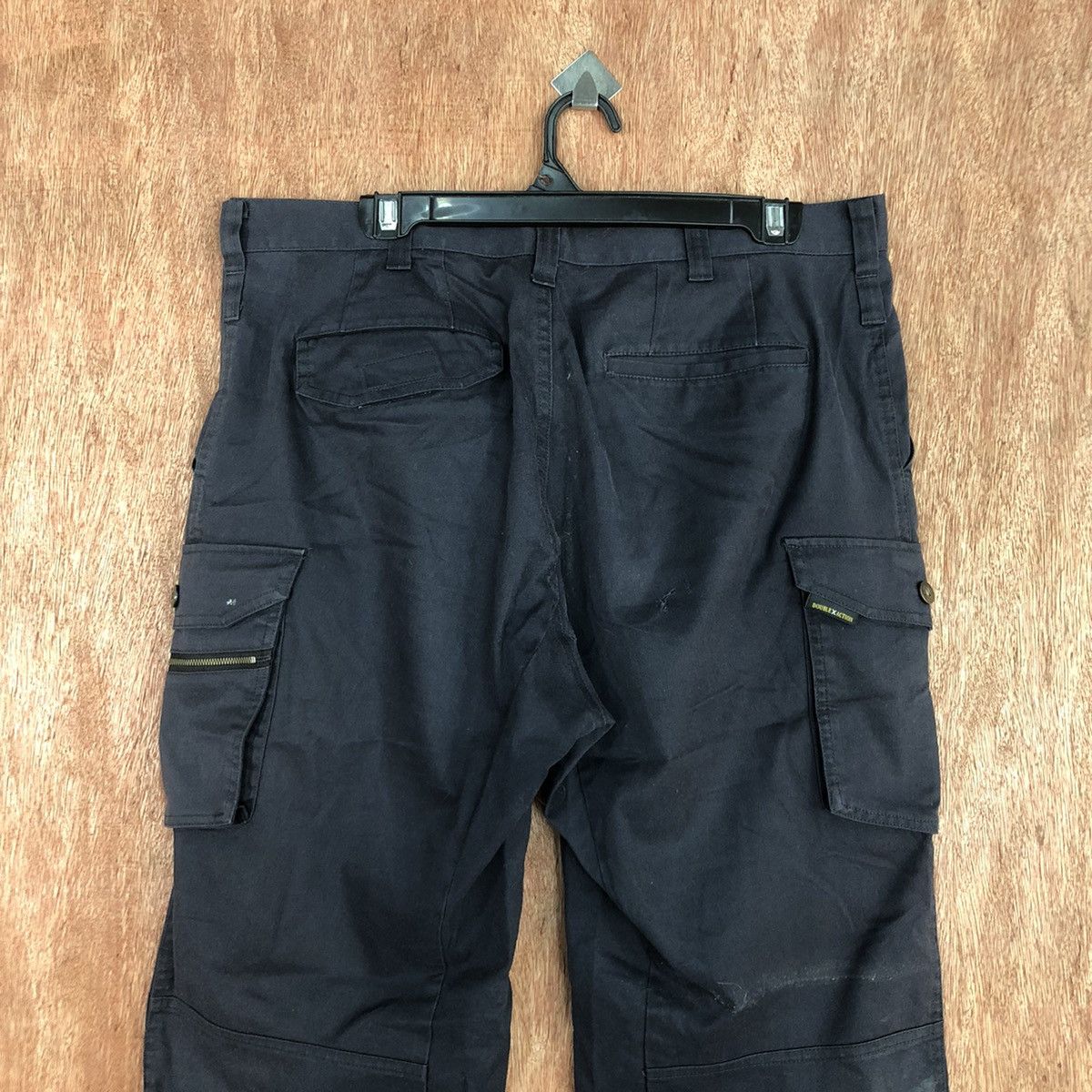 Japanese Brand D Double X Action Blue Multipocket utility Cargo Pants #2347 Size US 35 - 10 Thumbnail