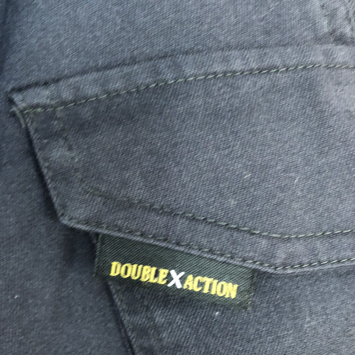 Japanese Brand D Double X Action Blue Multipocket utility Cargo Pants #2347 Size US 35 - 13 Thumbnail
