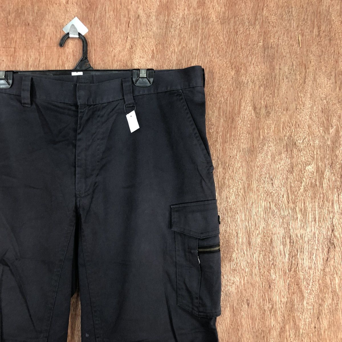 Japanese Brand D Double X Action Blue Multipocket utility Cargo Pants #2347 Size US 35 - 5 Thumbnail