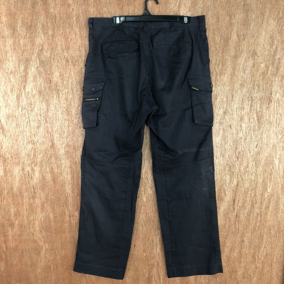 Japanese Brand D Double X Action Blue Multipocket utility Cargo Pants #2347 Size US 35 - 9 Thumbnail