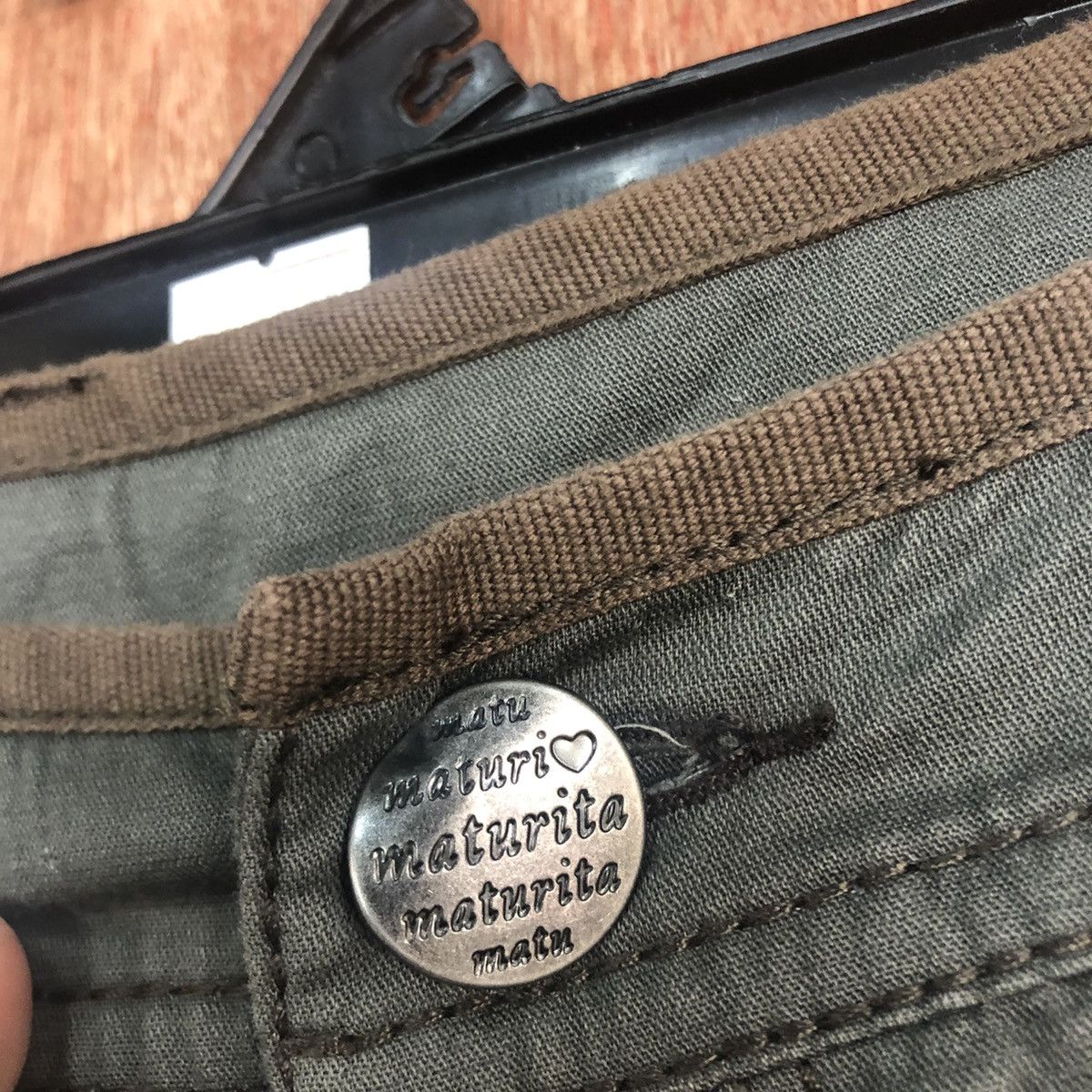 Edition Japan DL Maturita Gre Multipocket utility Cargo Pants #2329 Size 28" / US 6 / IT 42 - 7 Thumbnail