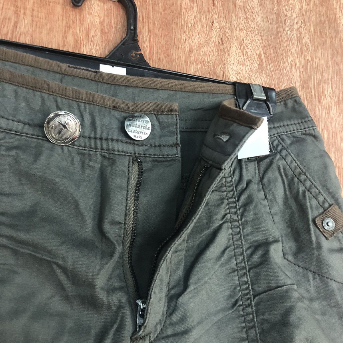 Edition Japan DL Maturita Gre Multipocket utility Cargo Pants #2329 Size 28" / US 6 / IT 42 - 8 Thumbnail