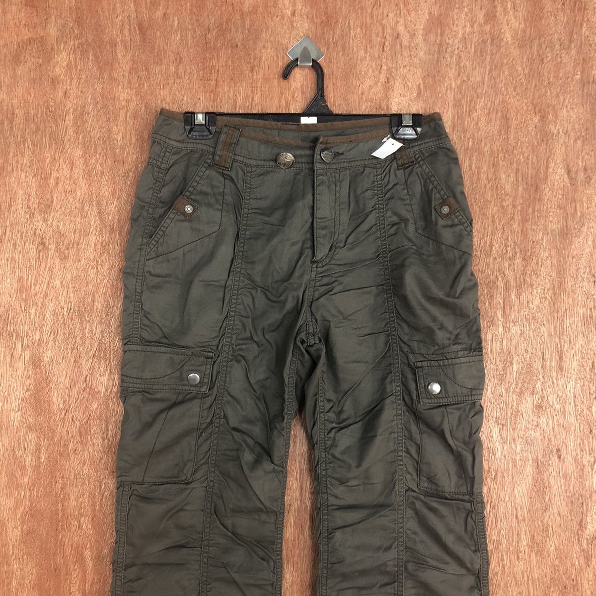 Edition Japan DL Maturita Gre Multipocket utility Cargo Pants #2329 Size 28" / US 6 / IT 42 - 2 Thumbnail