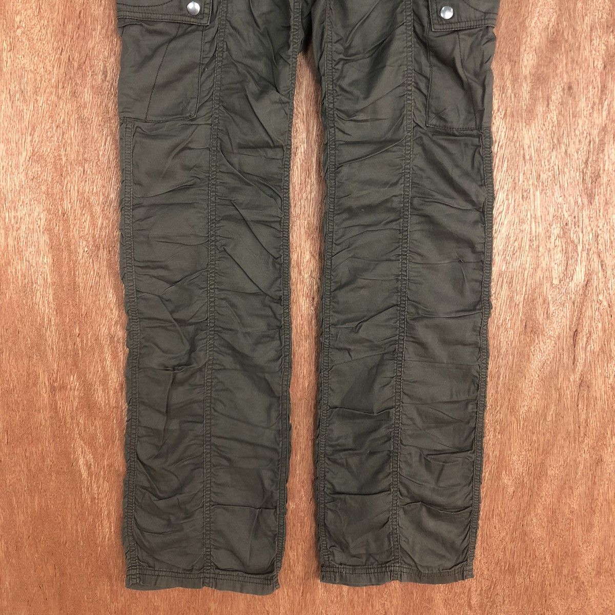 Edition Japan DL Maturita Gre Multipocket utility Cargo Pants #2329 Size 28" / US 6 / IT 42 - 3 Thumbnail