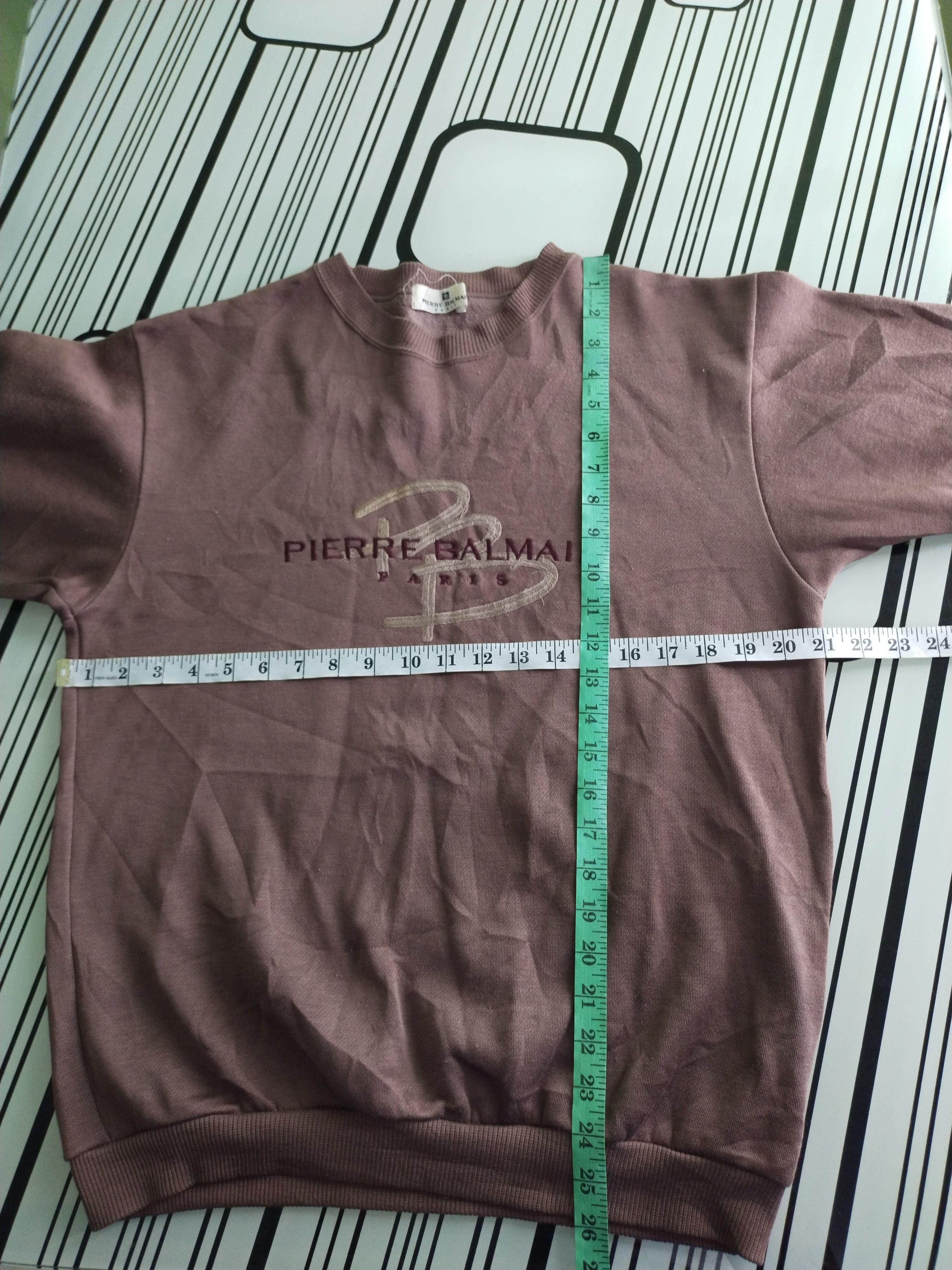 Pierre Balmain EMBROIDERY SWEATSHIRT Size US M / EU 48-50 / 2 - 9 Thumbnail