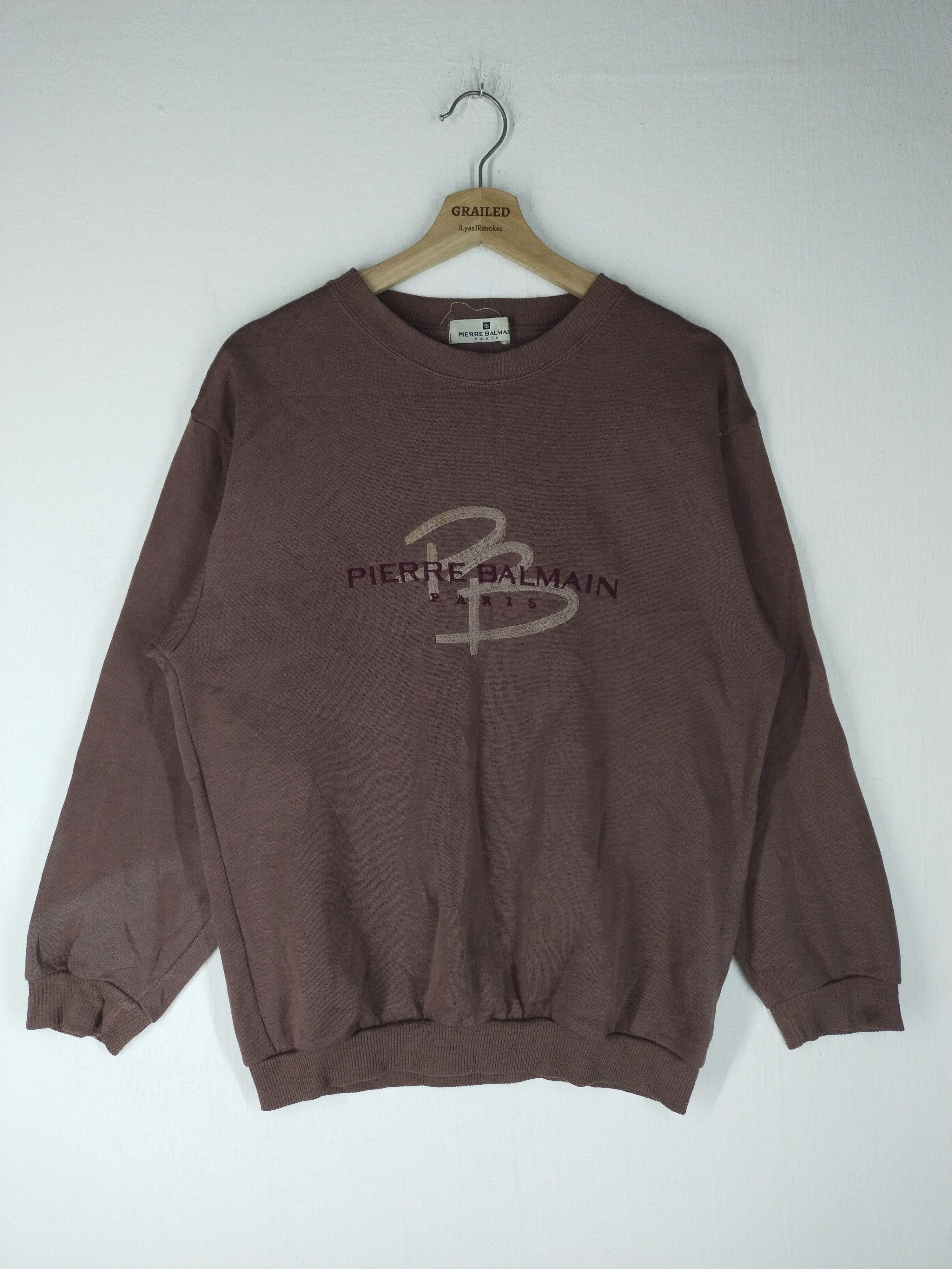 Pierre Balmain EMBROIDERY SWEATSHIRT Size US M / EU 48-50 / 2 - 1 Thumbnail
