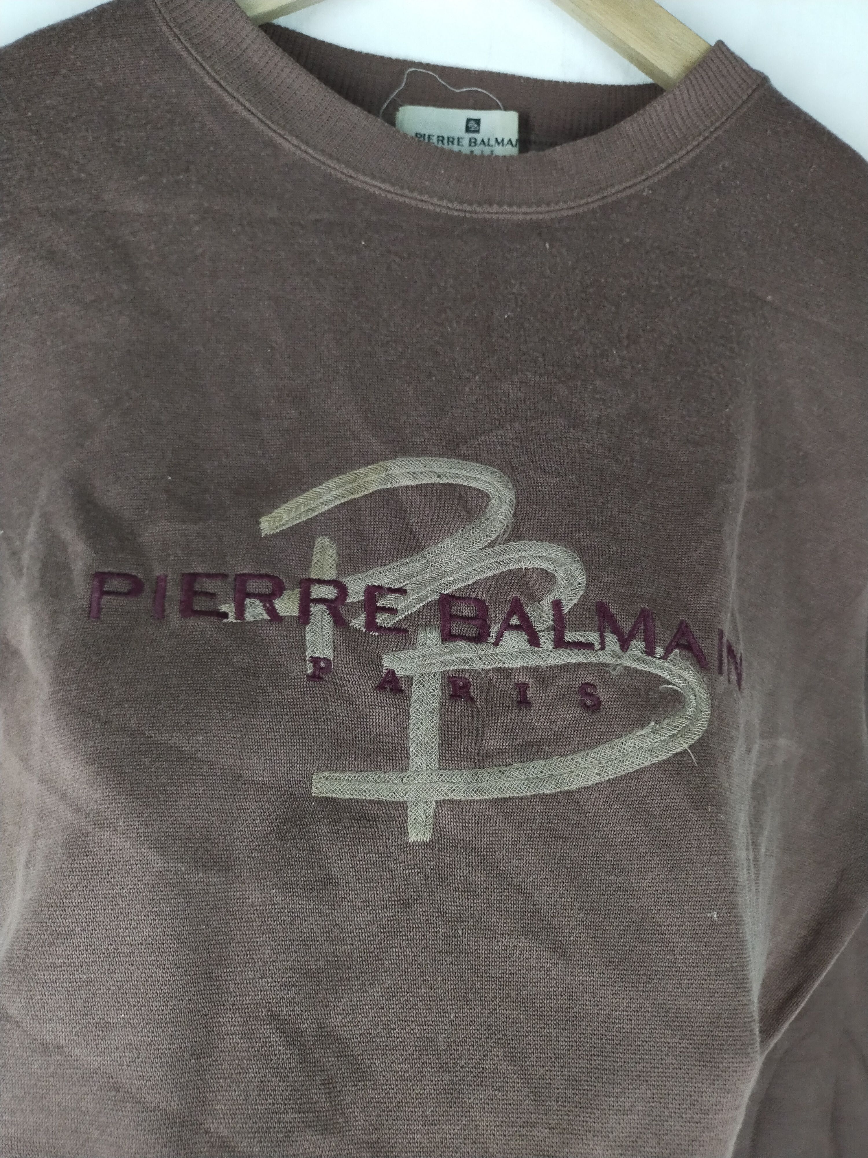 Pierre Balmain EMBROIDERY SWEATSHIRT Size US M / EU 48-50 / 2 - 3 Thumbnail