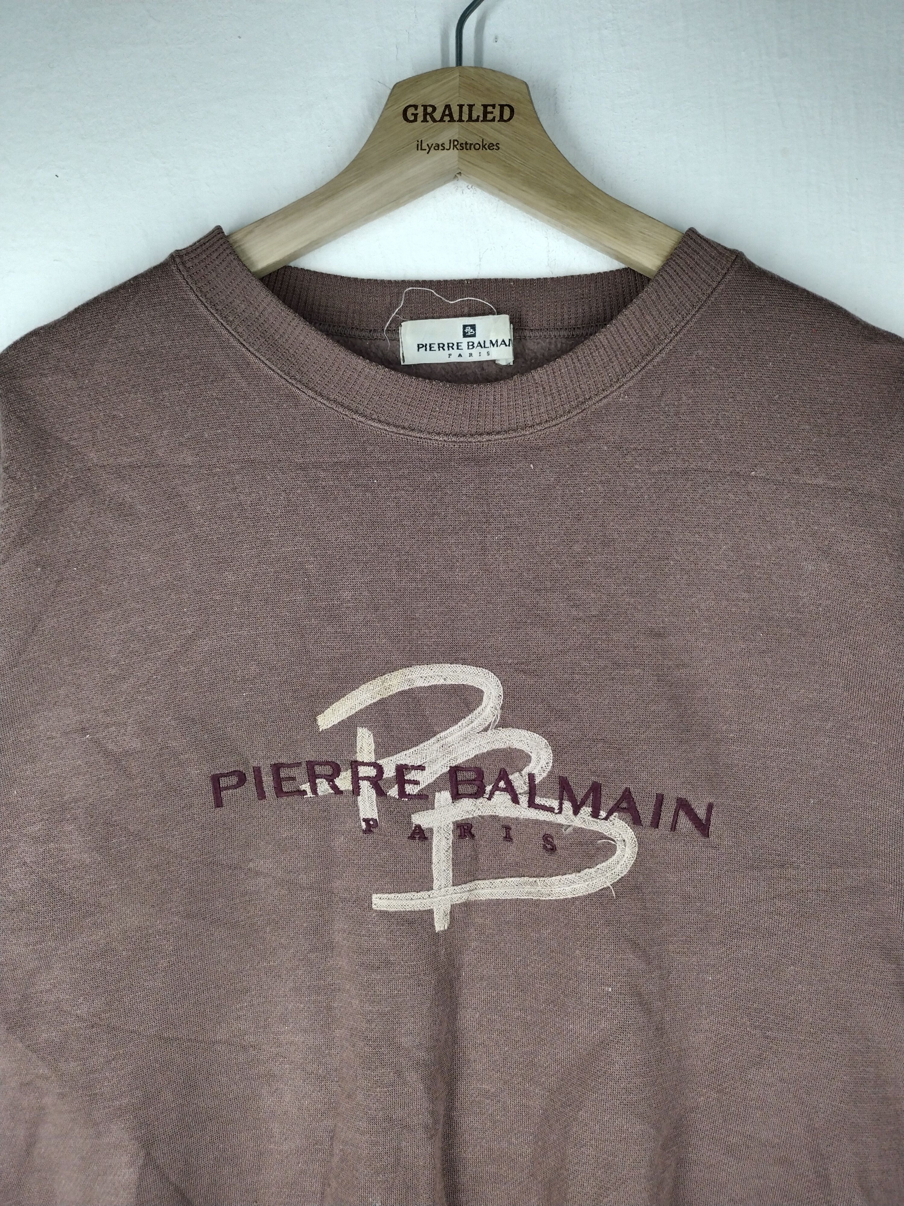 Pierre Balmain EMBROIDERY SWEATSHIRT Size US M / EU 48-50 / 2 - 5 Thumbnail