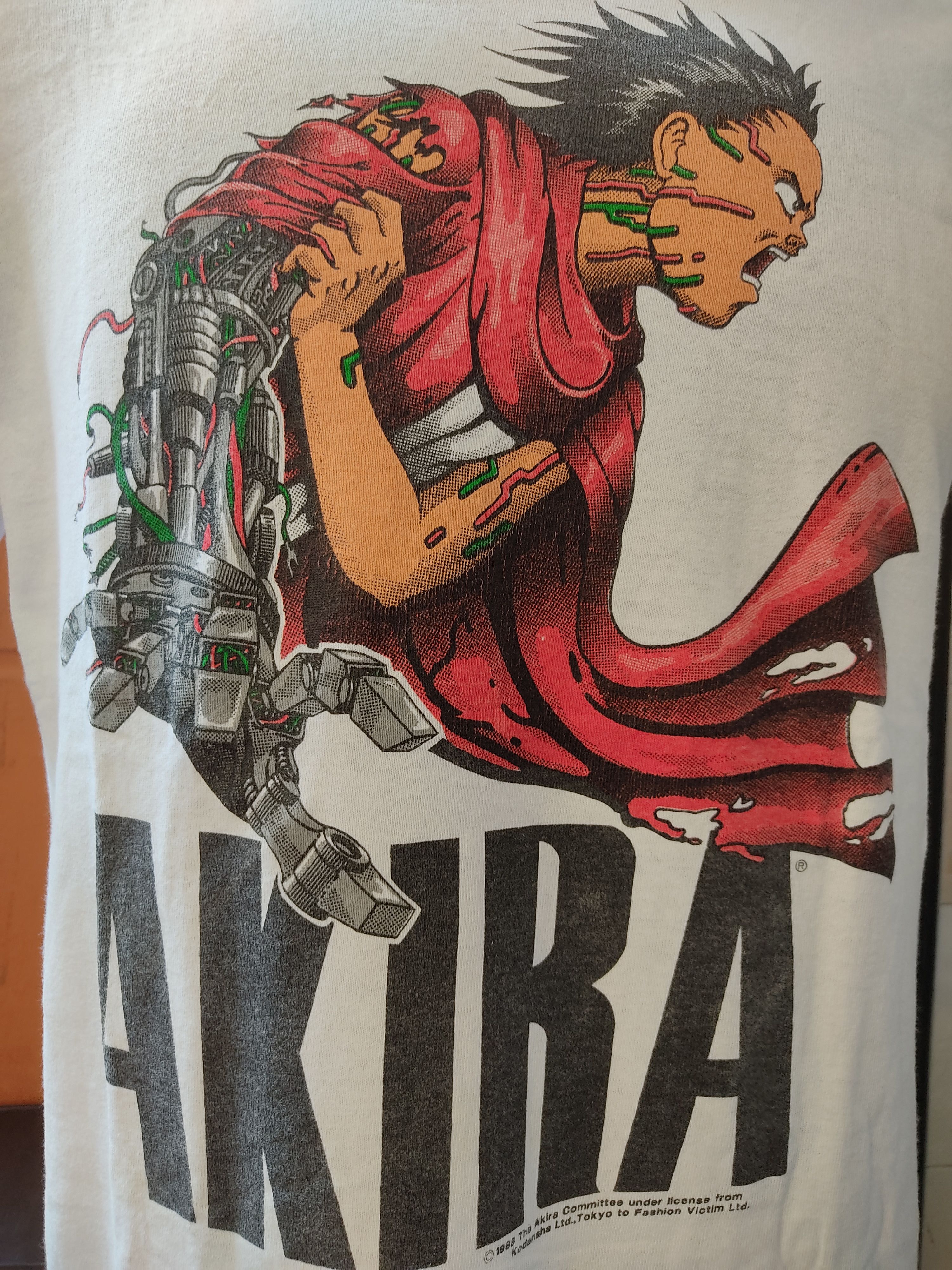 Anime True Vintage 80s 1988 Akira Anime Manga Movie Tee Size US M / EU 48-50 / 2 - 7 Thumbnail
