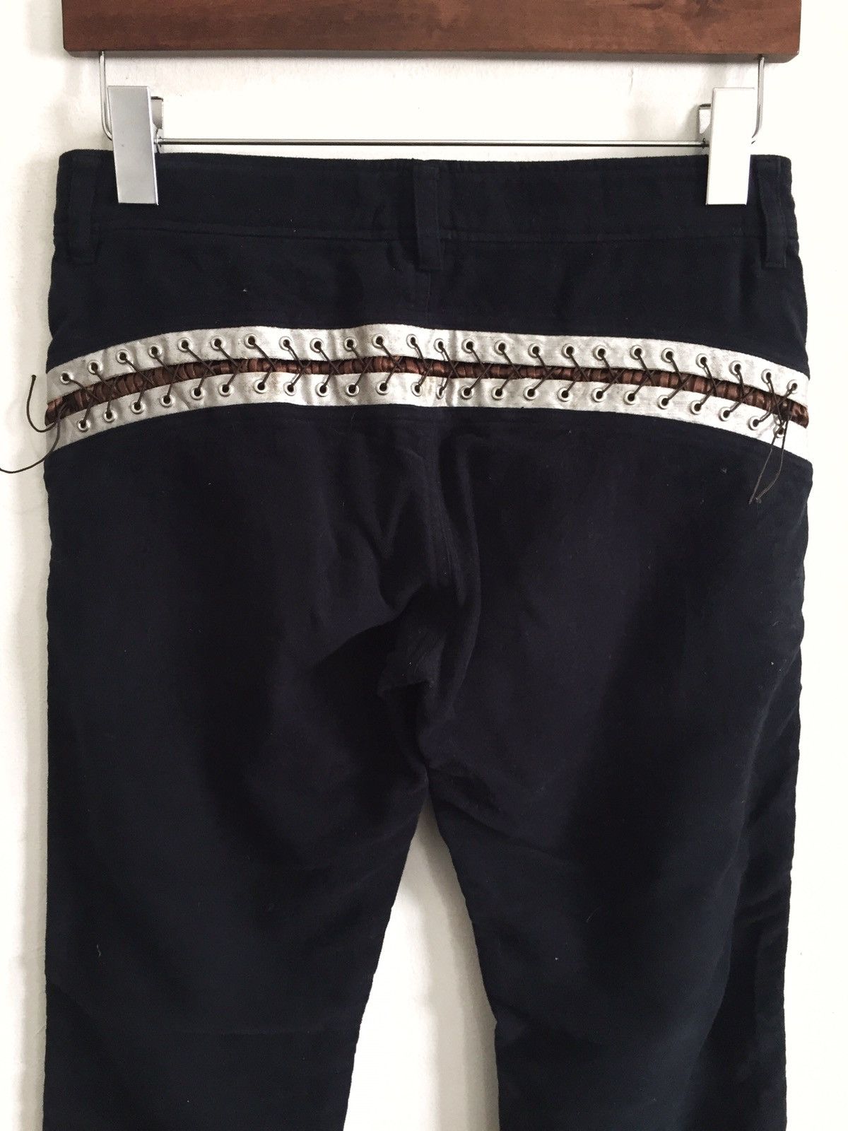 Issey Miyake GRAILED🔥Issey Miyake Men Unusual Cowboy Pants Size US 29 - 1 Thumbnail