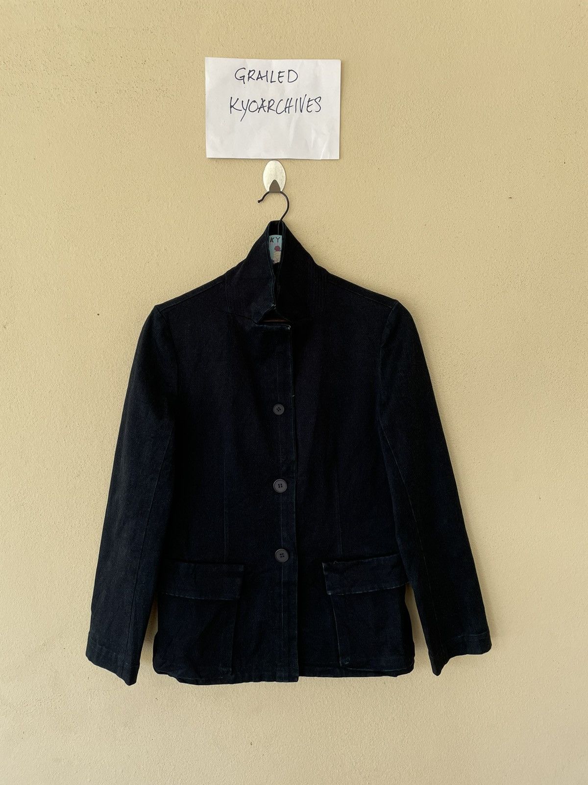 image of L’Equipe Yoshie Inaba Jacket in Old Dark Navy, Men's (Size Small)