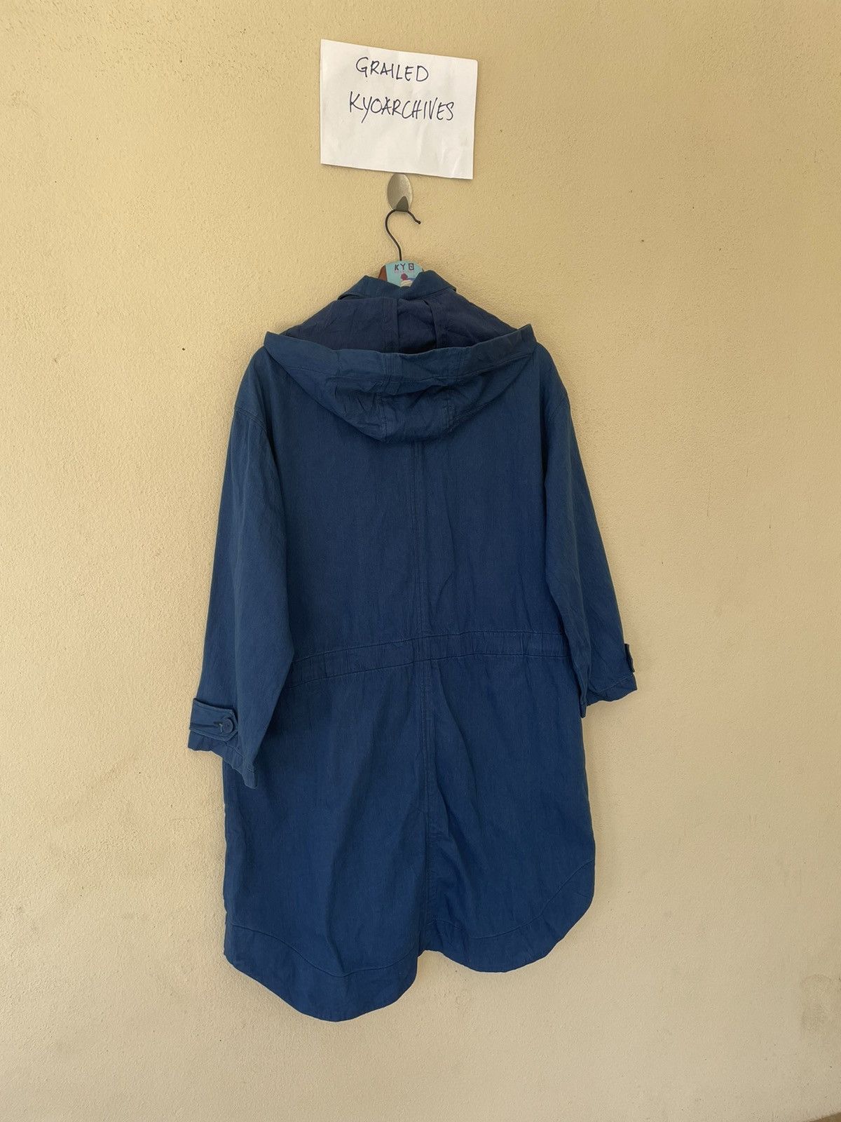 Japanese Brand KATELIER DU SAVON BLUE PARKAS Size US L / EU 52-54 / 3 - 4 Thumbnail