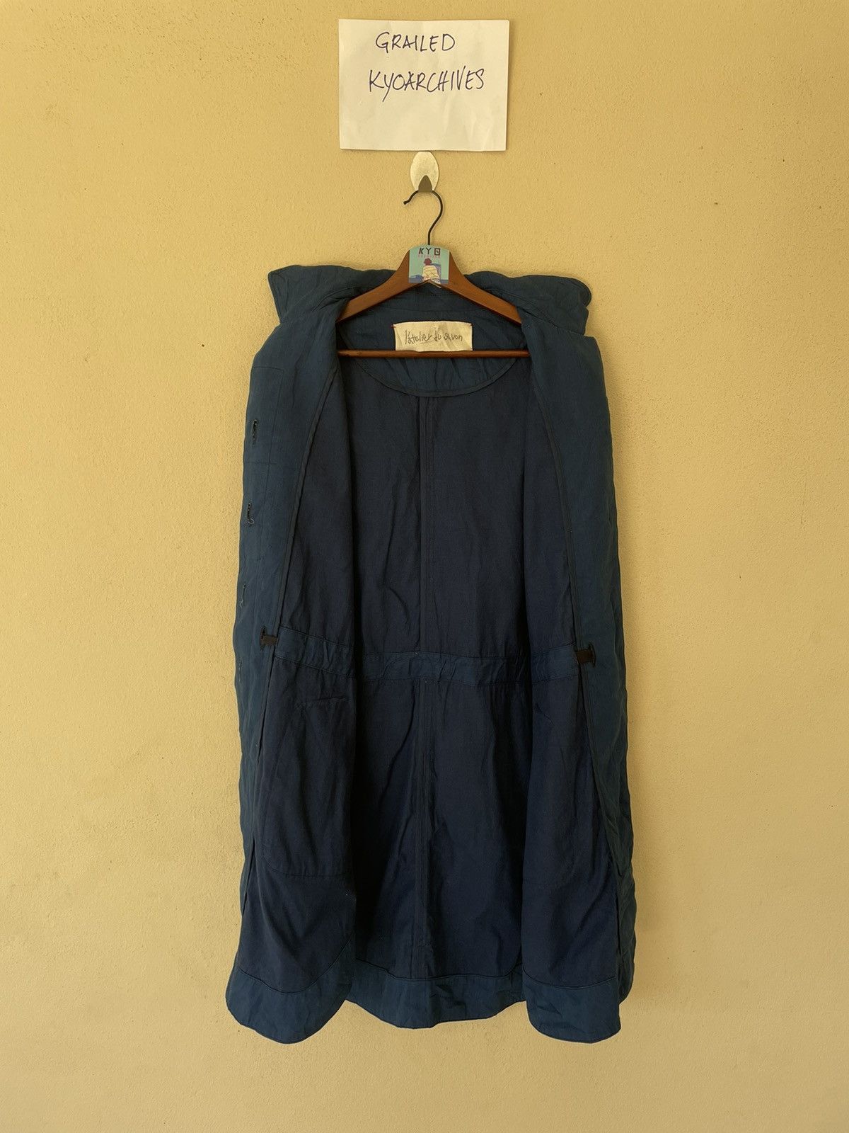 Japanese Brand KATELIER DU SAVON BLUE PARKAS Size US L / EU 52-54 / 3 - 7 Thumbnail