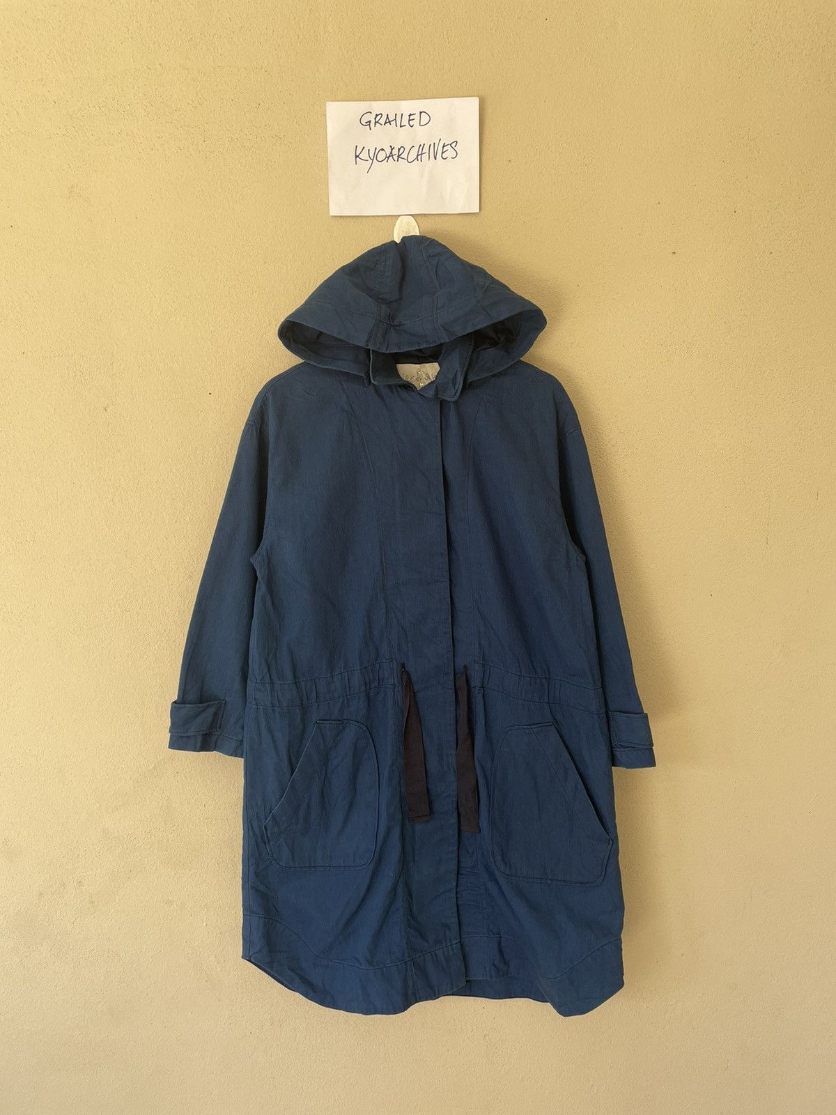 Japanese Brand KATELIER DU SAVON BLUE PARKAS Size US L / EU 52-54 / 3 - 1 Thumbnail