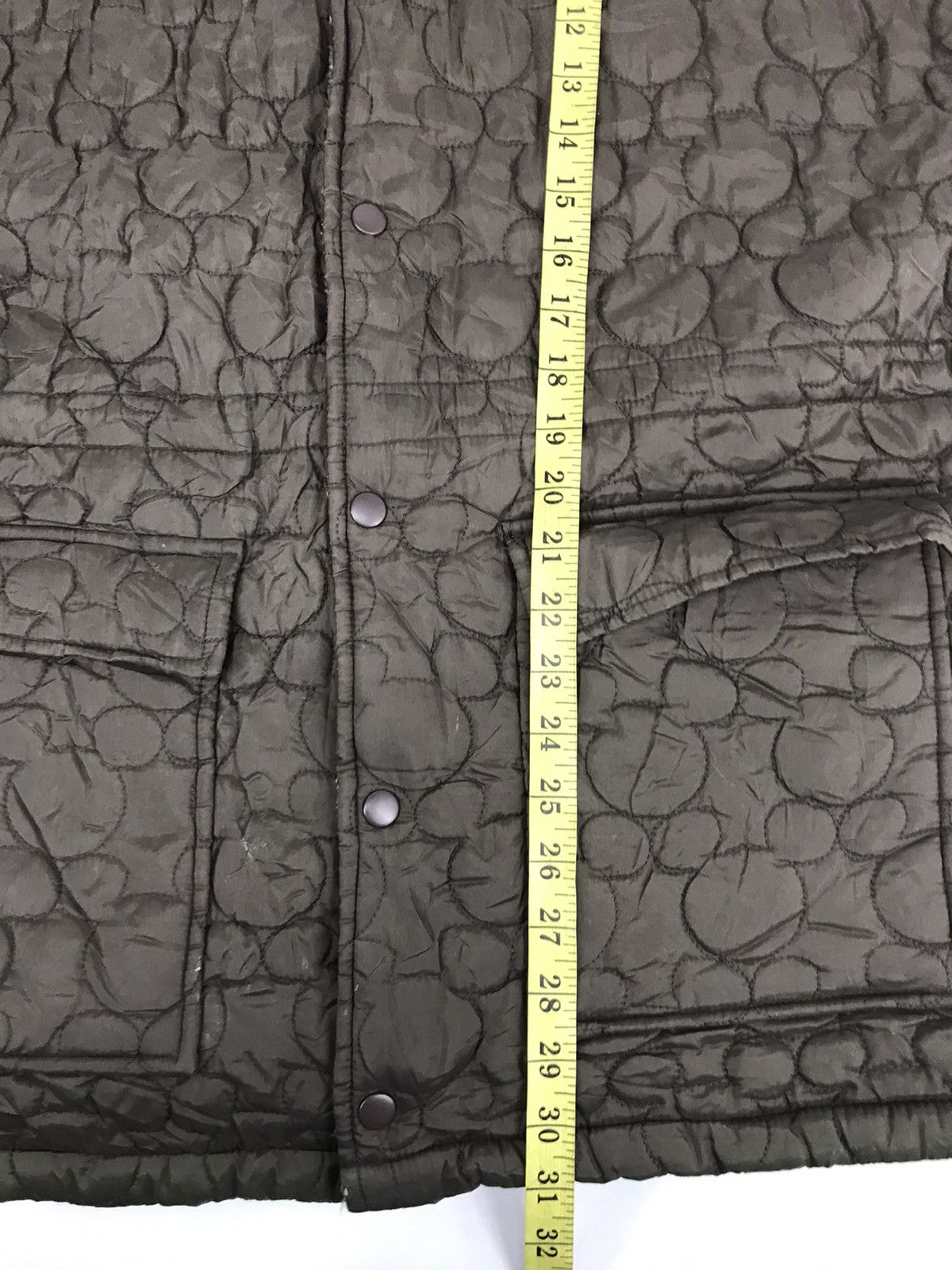 Disney Tokyo Disneyland Mickey Mouse All Over Logo Quilted Jacket Size US XL / EU 56 / 4 - 7 Thumbnail