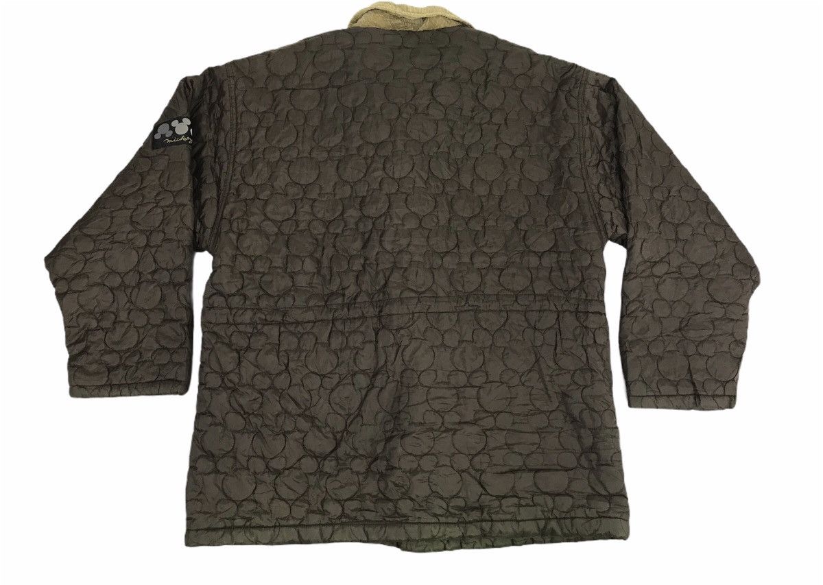 Disney Tokyo Disneyland Mickey Mouse All Over Logo Quilted Jacket Size US XL / EU 56 / 4 - 2 Thumbnail