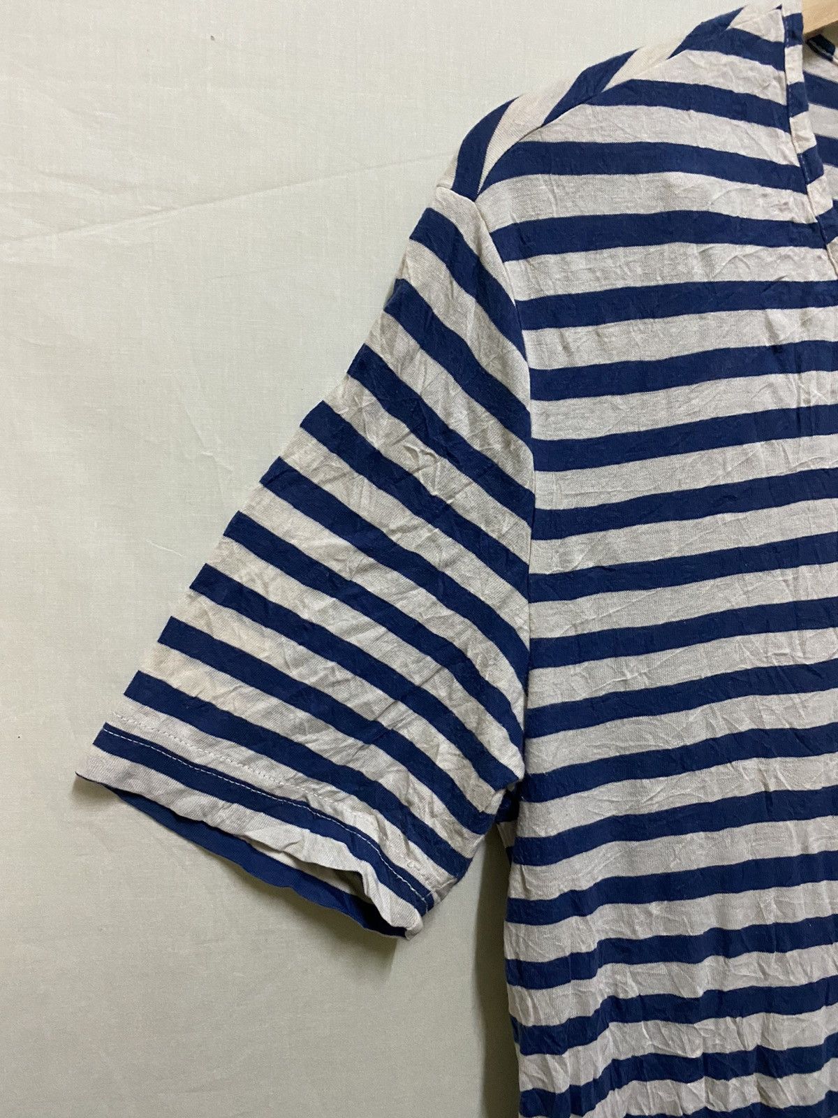 Armani Armani Jeans Stripe Long T Shirt Size M / US 6-8 / IT 42-44 - 2 Thumbnail