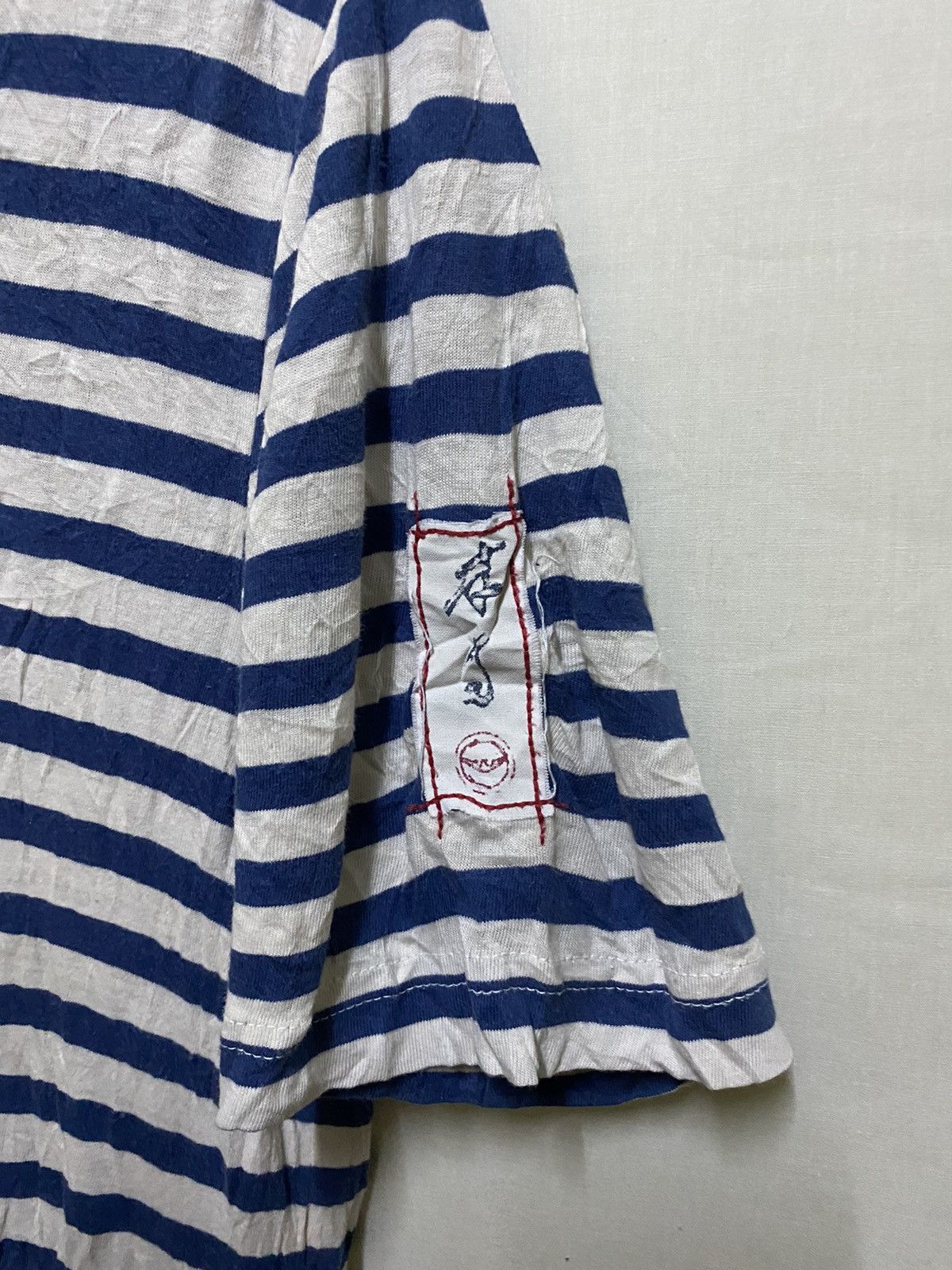 Armani Armani Jeans Stripe Long T Shirt Size M / US 6-8 / IT 42-44 - 5 Thumbnail