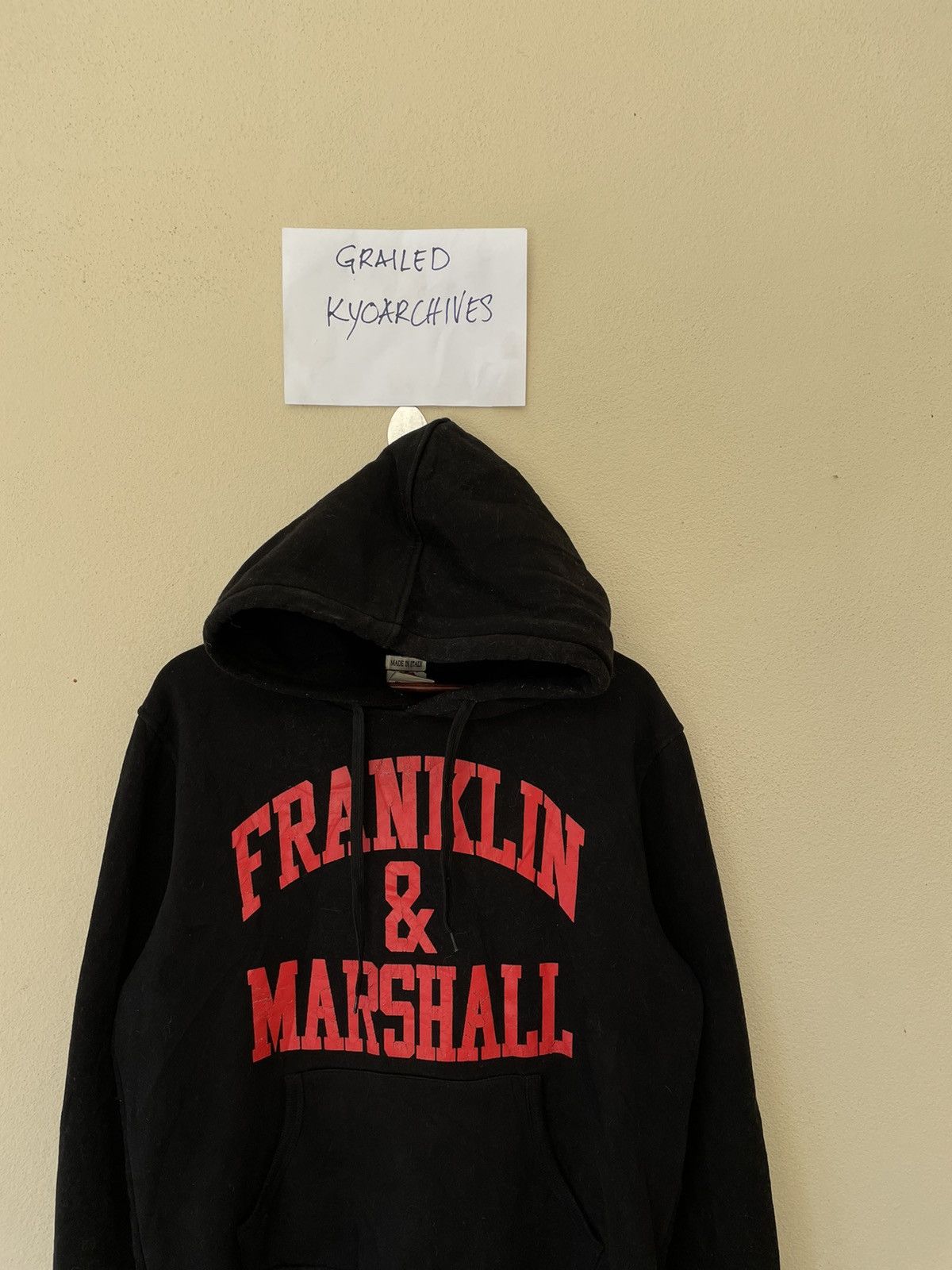 Franklin & Marshall BIG LOGOS HOODIE Size US L / EU 52-54 / 3 - 3 Thumbnail