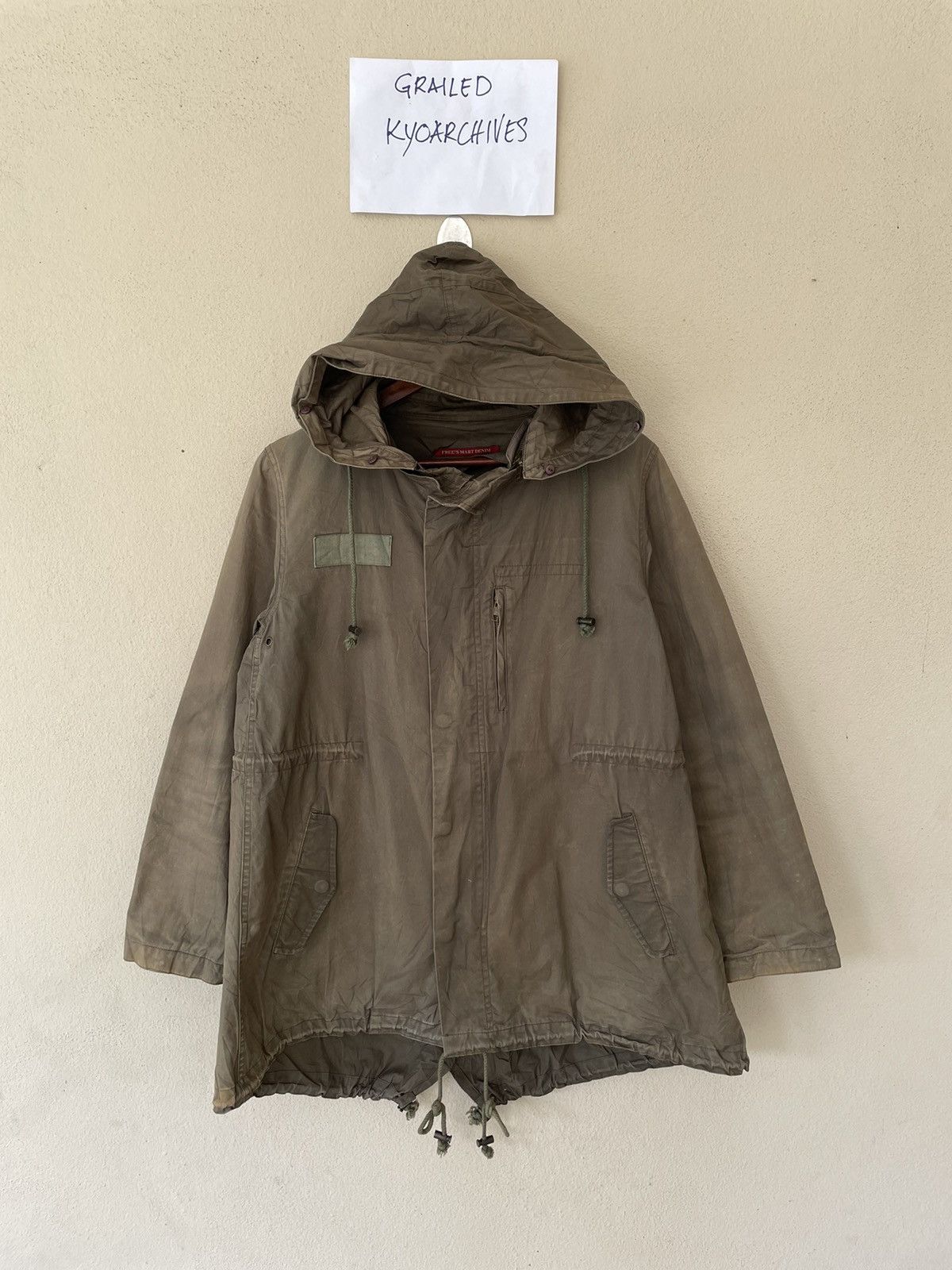Japanese Brand VINTAGE FREE’S MARKET DENIM JAPANESE PARKAS Size US M / EU 48-50 / 2 - 1 Thumbnail