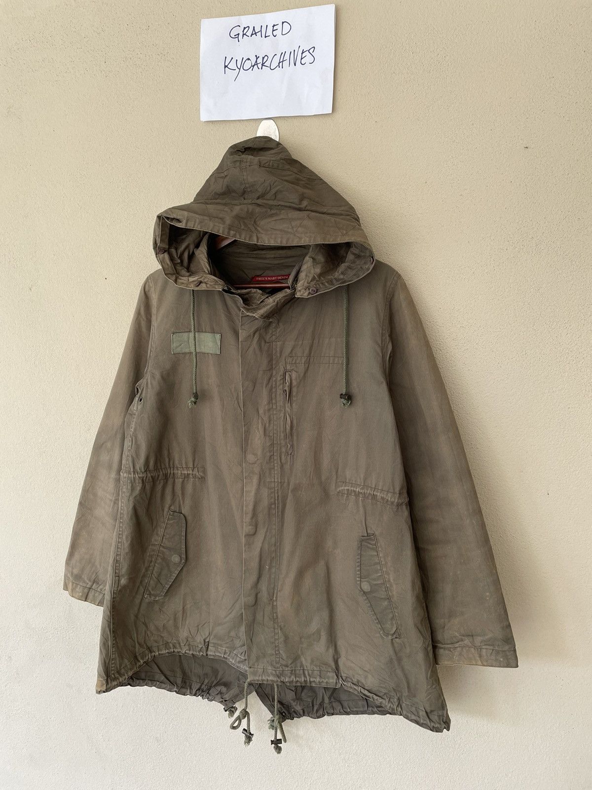 Japanese Brand VINTAGE FREE’S MARKET DENIM JAPANESE PARKAS Size US M / EU 48-50 / 2 - 2 Thumbnail