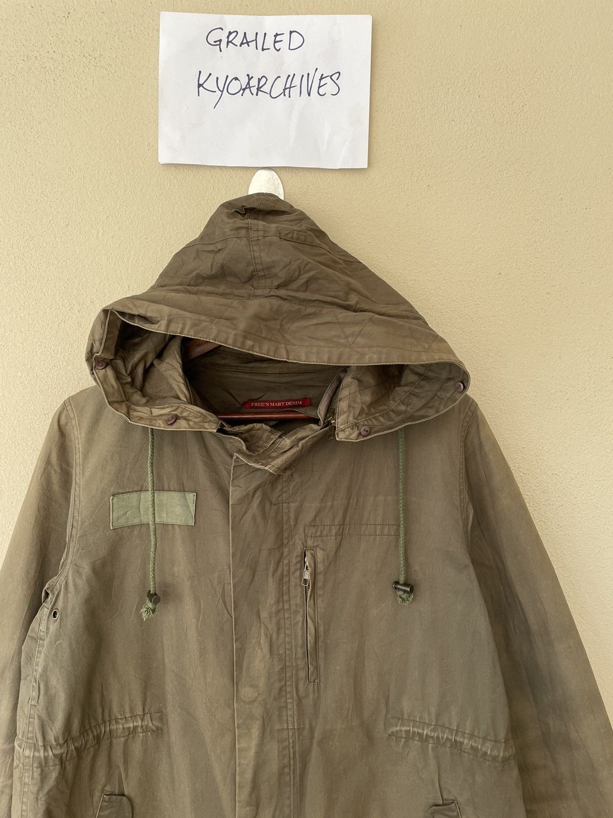 Japanese Brand VINTAGE FREE’S MARKET DENIM JAPANESE PARKAS Size US M / EU 48-50 / 2 - 3 Thumbnail