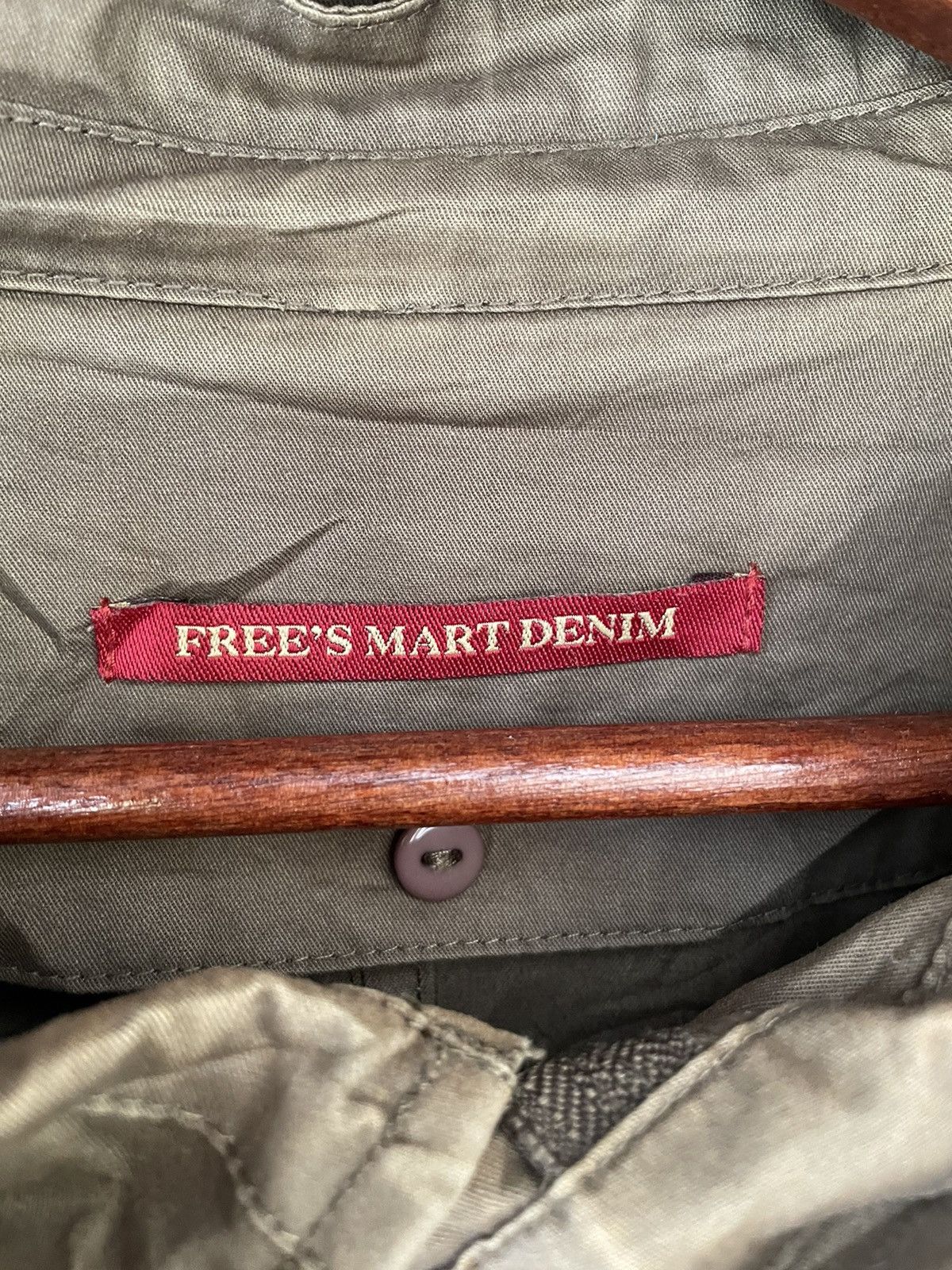 Japanese Brand VINTAGE FREE’S MARKET DENIM JAPANESE PARKAS Size US M / EU 48-50 / 2 - 9 Thumbnail