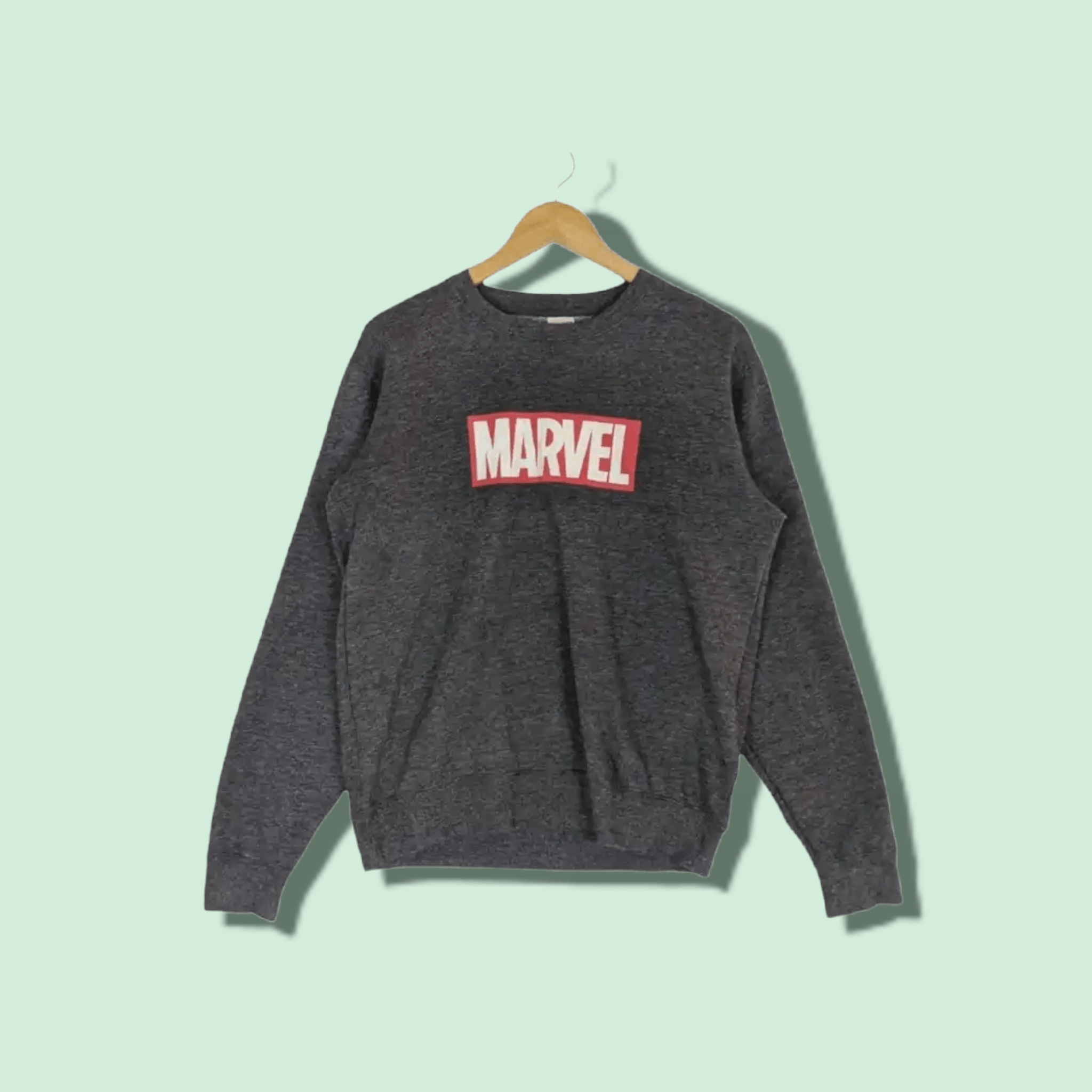 Marvel Comics MARVEL Box Logo Jumper Sweatshirt Size US M / EU 48-50 / 2 - 1 Thumbnail