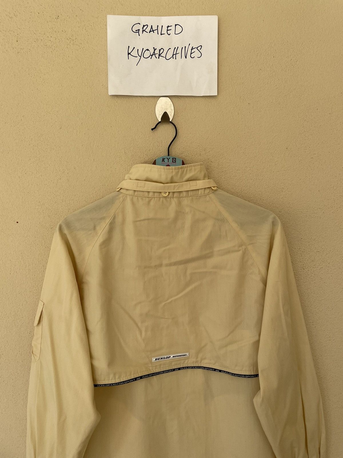 Dunlop × Vintage VINTAGE DUNLOP MOTOSPOTS JACKET Size US M / EU 48-50 / 2 - 7 Thumbnail