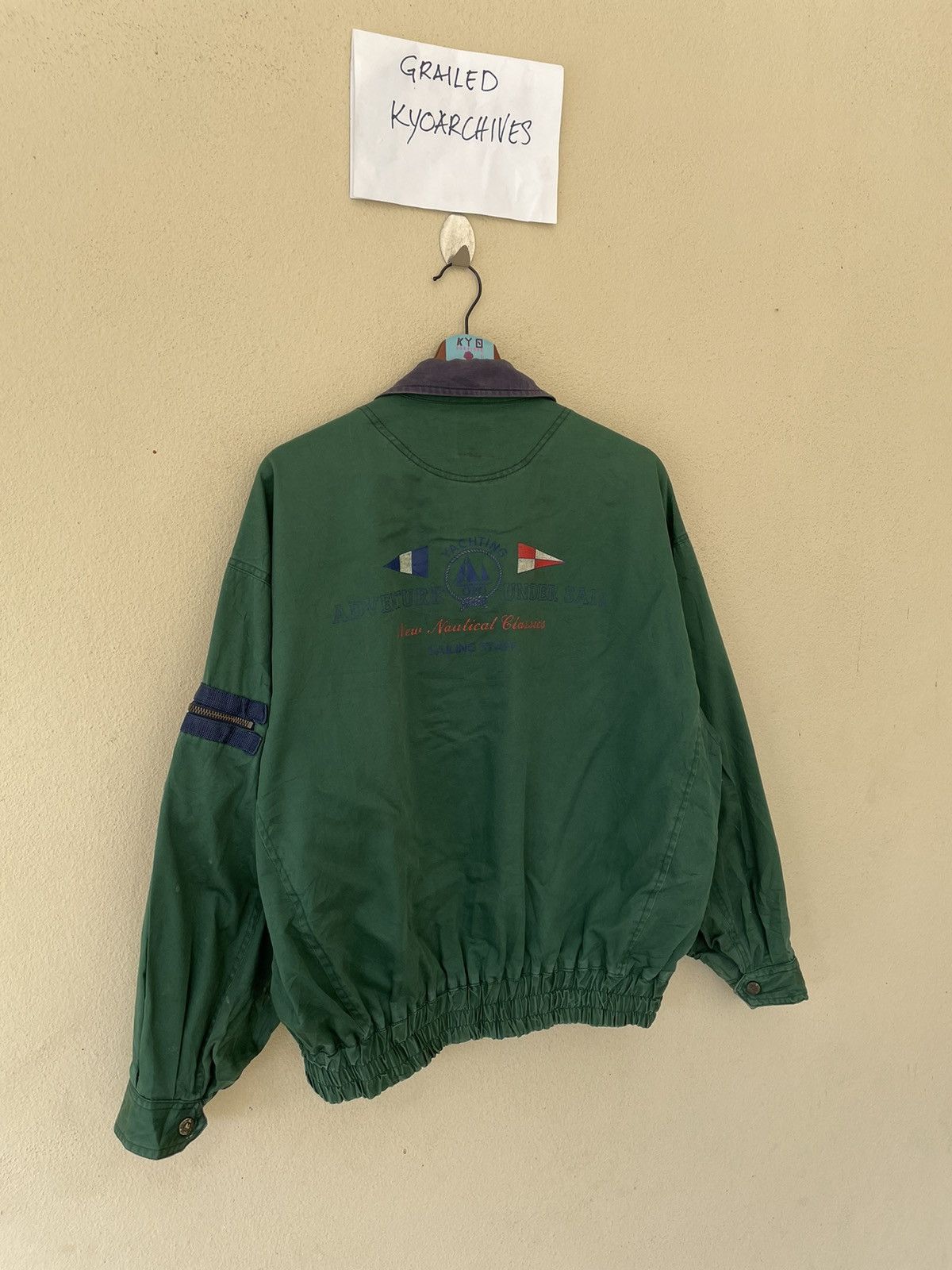 Vintage VINTAGE OYC SAILING GEAR JACKET Size US L / EU 52-54 / 3 - 5 Thumbnail