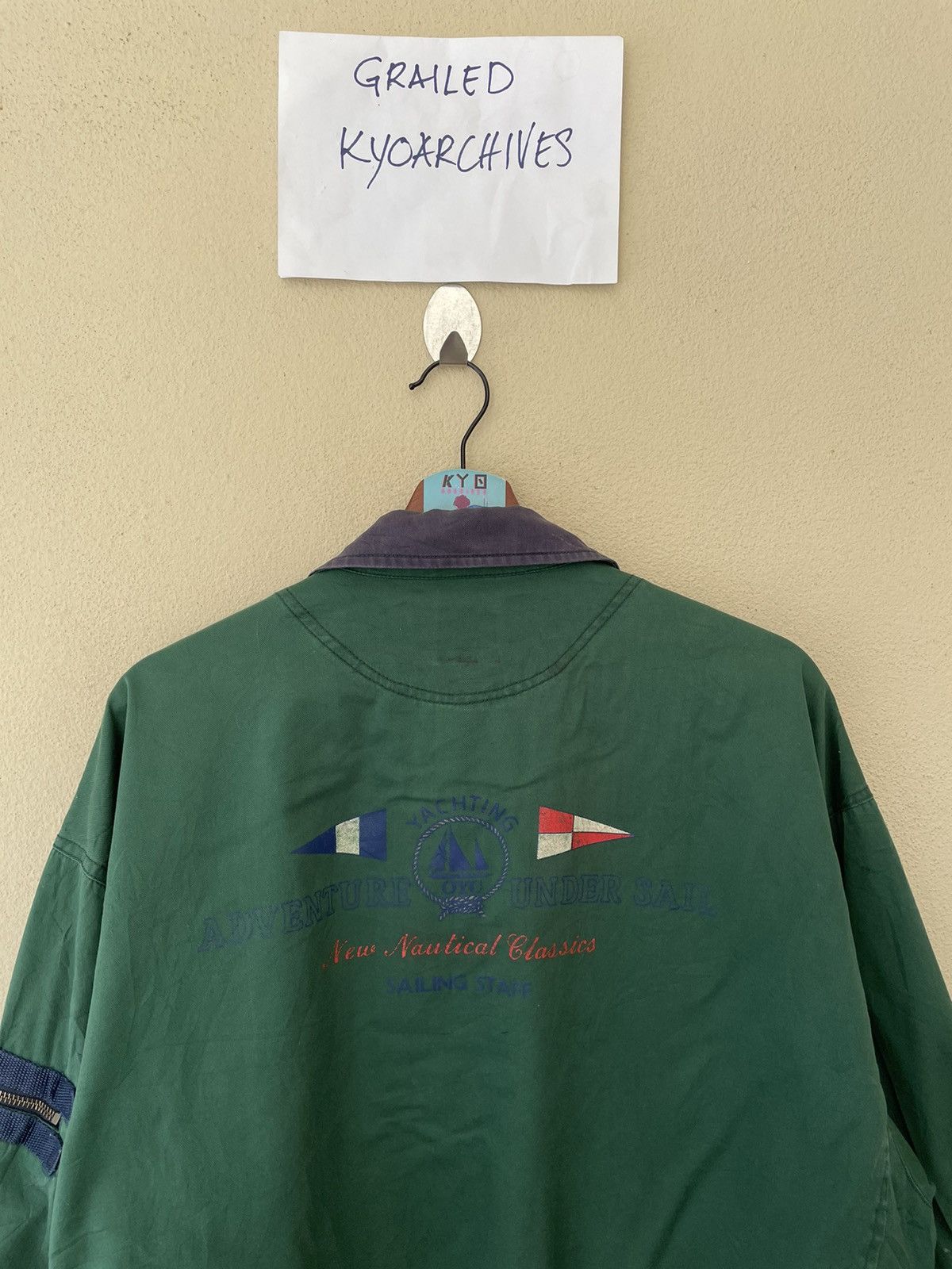 Vintage VINTAGE OYC SAILING GEAR JACKET Size US L / EU 52-54 / 3 - 6 Thumbnail
