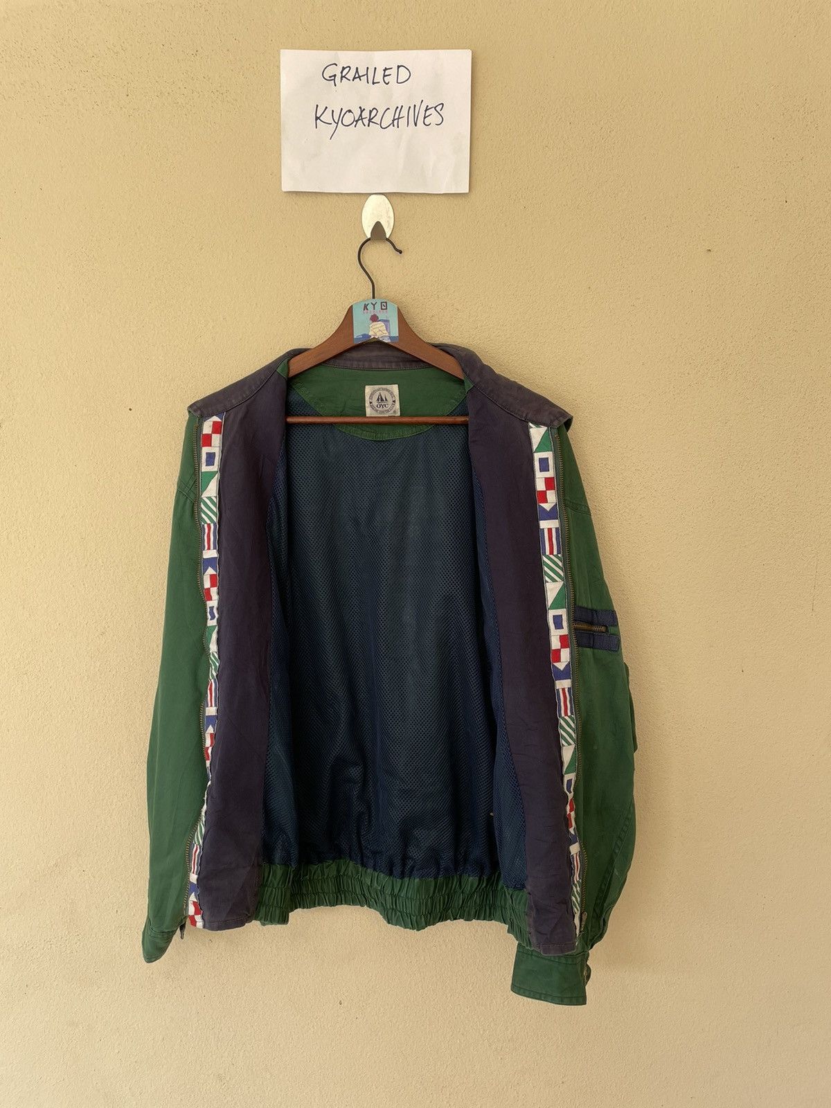 Vintage VINTAGE OYC SAILING GEAR JACKET Size US L / EU 52-54 / 3 - 7 Thumbnail