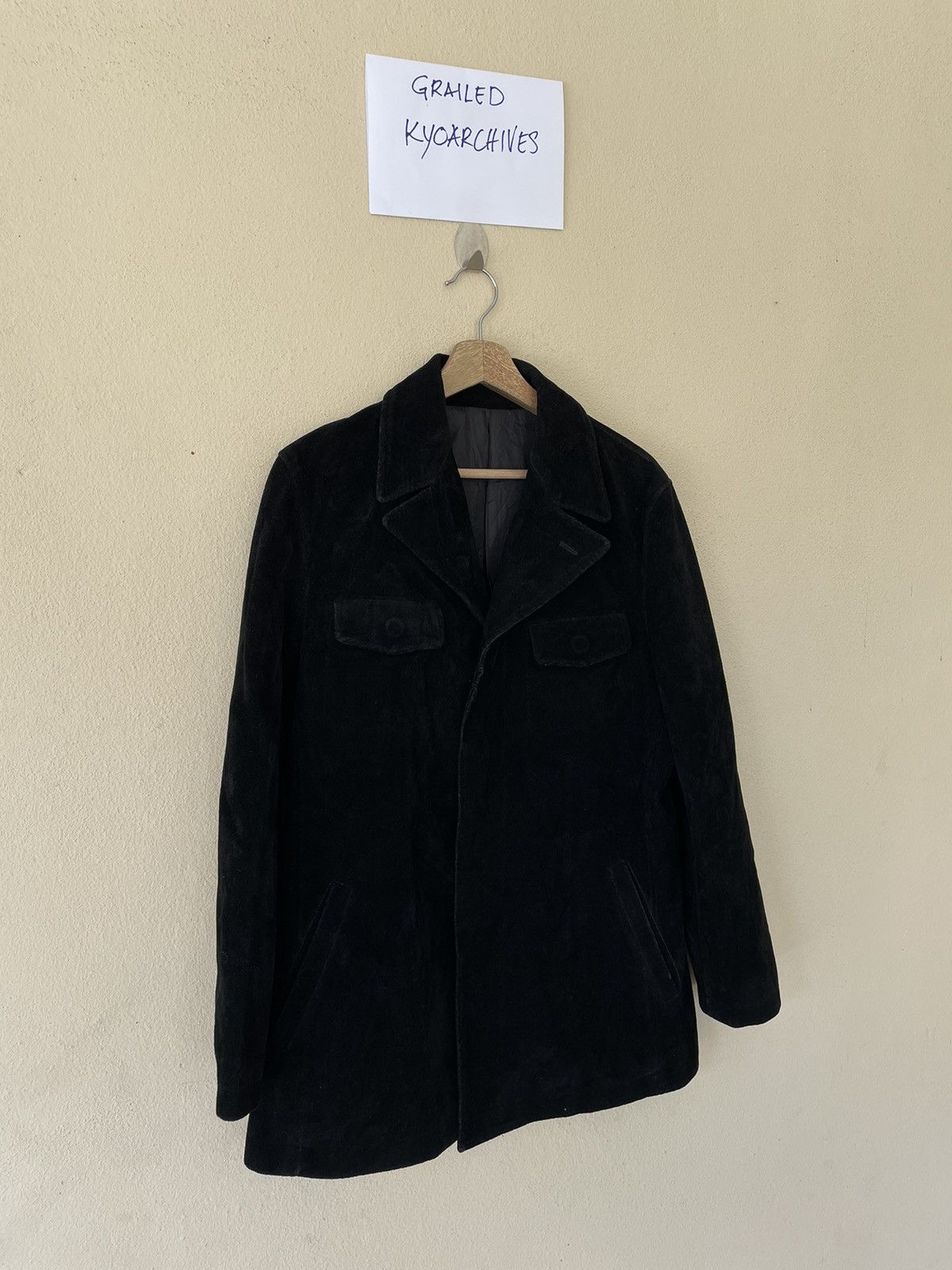 PPFM PPFM/PEYTON PLACE FOR MEN BLACK CHARCOAL JACKET Size US L / EU 52-54 / 3 - 2 Thumbnail