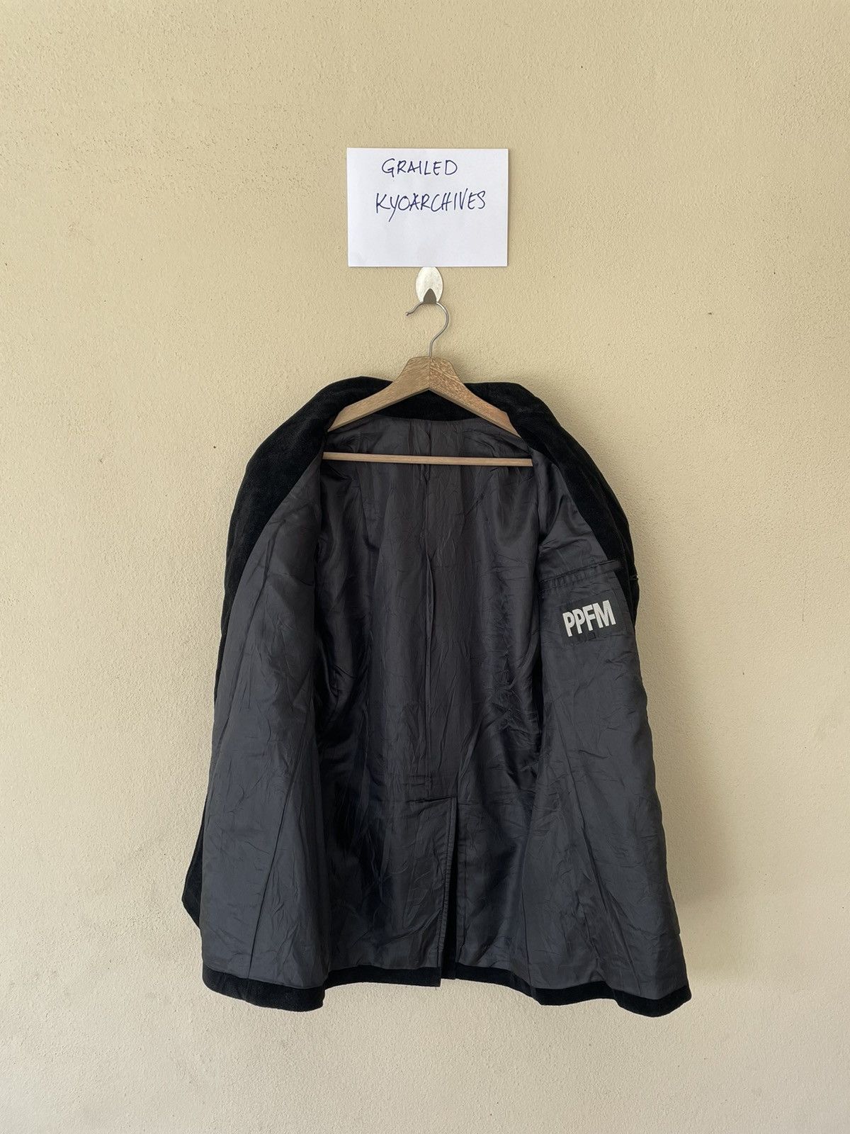 PPFM PPFM/PEYTON PLACE FOR MEN BLACK CHARCOAL JACKET Size US L / EU 52-54 / 3 - 8 Thumbnail