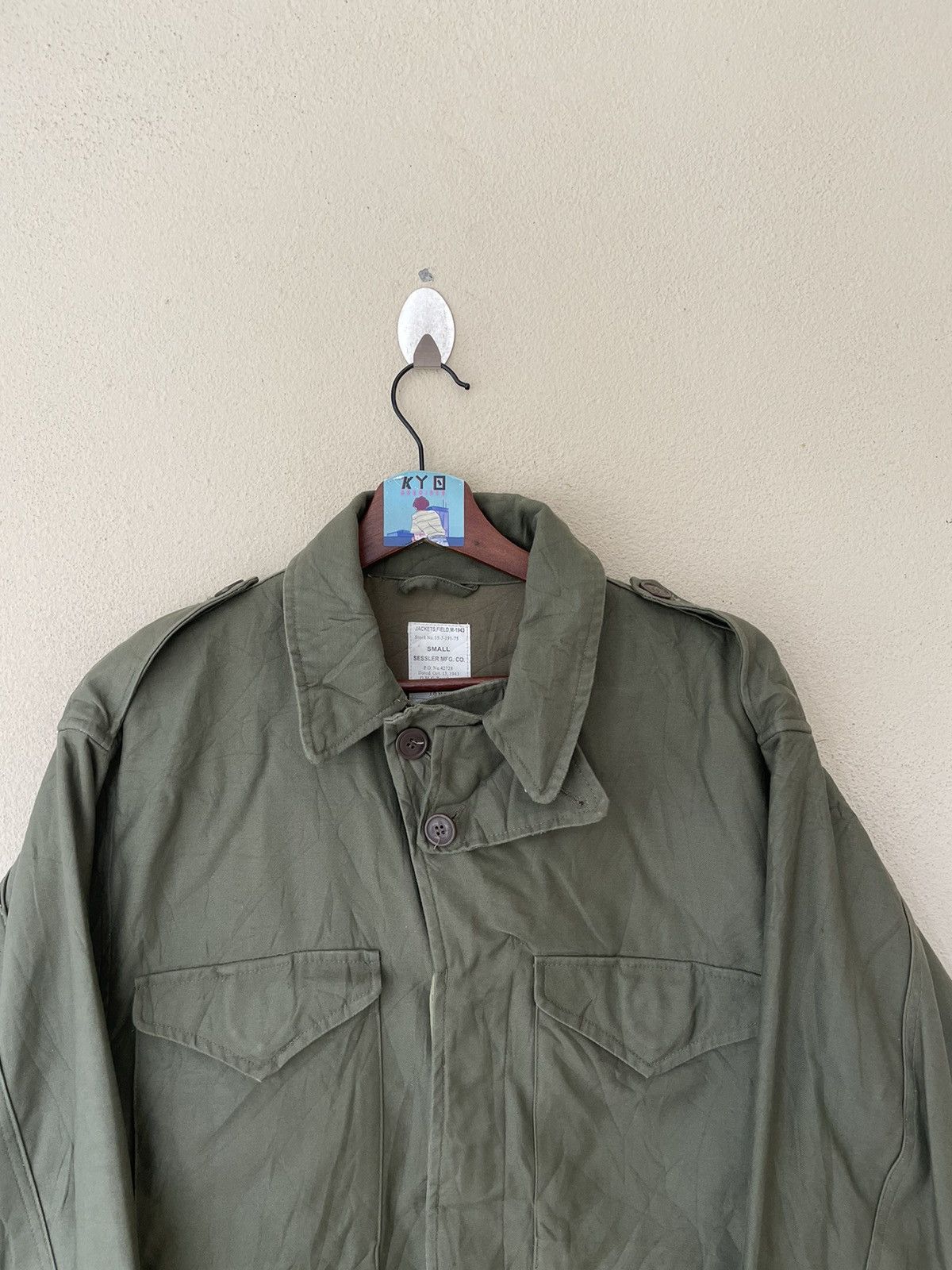 Japanese Brand INSPECTOR JACKET M-1934 BY SESSLER MFG Size US S / EU 44-46 / 1 - 3 Thumbnail