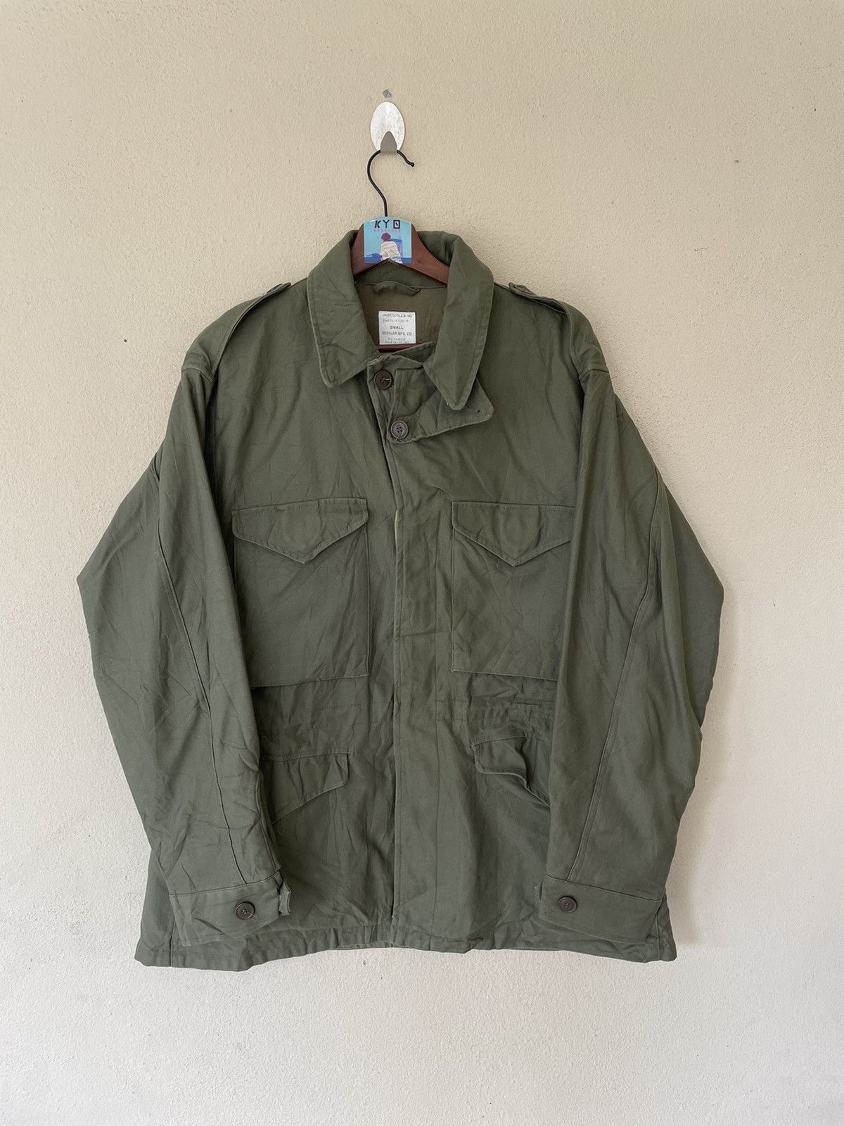 Japanese Brand INSPECTOR JACKET M-1934 BY SESSLER MFG Size US S / EU 44-46 / 1 - 1 Thumbnail