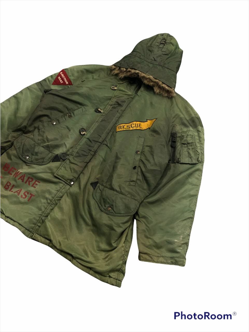 Avirex × Vintage 🔥RARE🔥Vintage Avirex Sun Faded Parka Jacket Size US M / EU 48-50 / 2 - 2 Thumbnail
