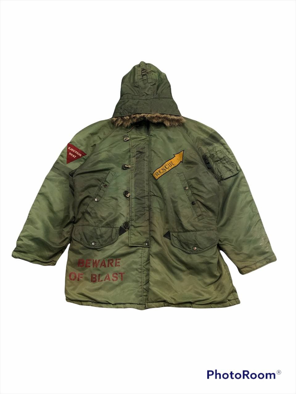 Avirex × Vintage 🔥RARE🔥Vintage Avirex Sun Faded Parka Jacket Size US M / EU 48-50 / 2 - 1 Thumbnail