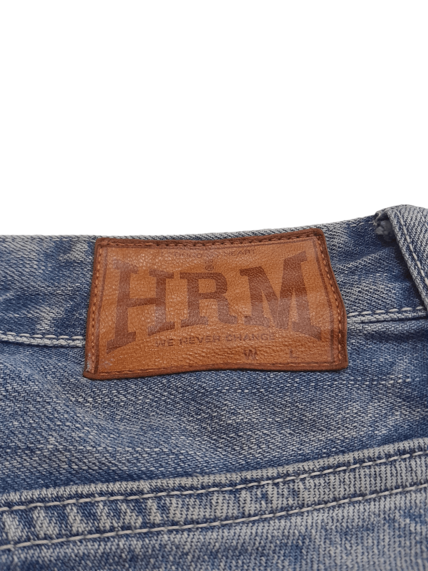 HOLLYWOOD RANCH MARKET × Japanese Brand Hollywood Ranch Market H.R.MARKET IRON denim (S9) Size US 29 - 6 Thumbnail