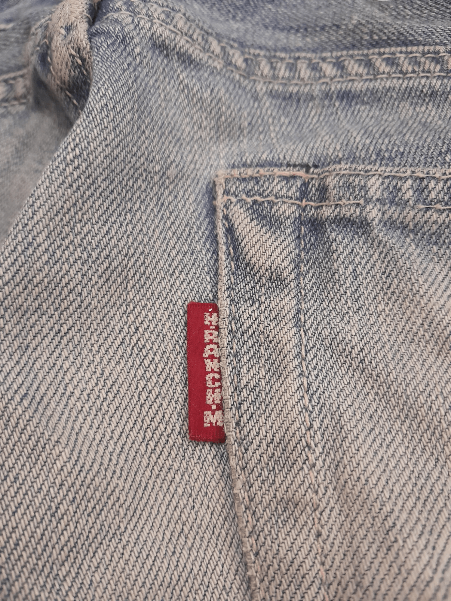 HOLLYWOOD RANCH MARKET × Japanese Brand Hollywood Ranch Market H.R.MARKET IRON denim (S9) Size US 29 - 5 Thumbnail