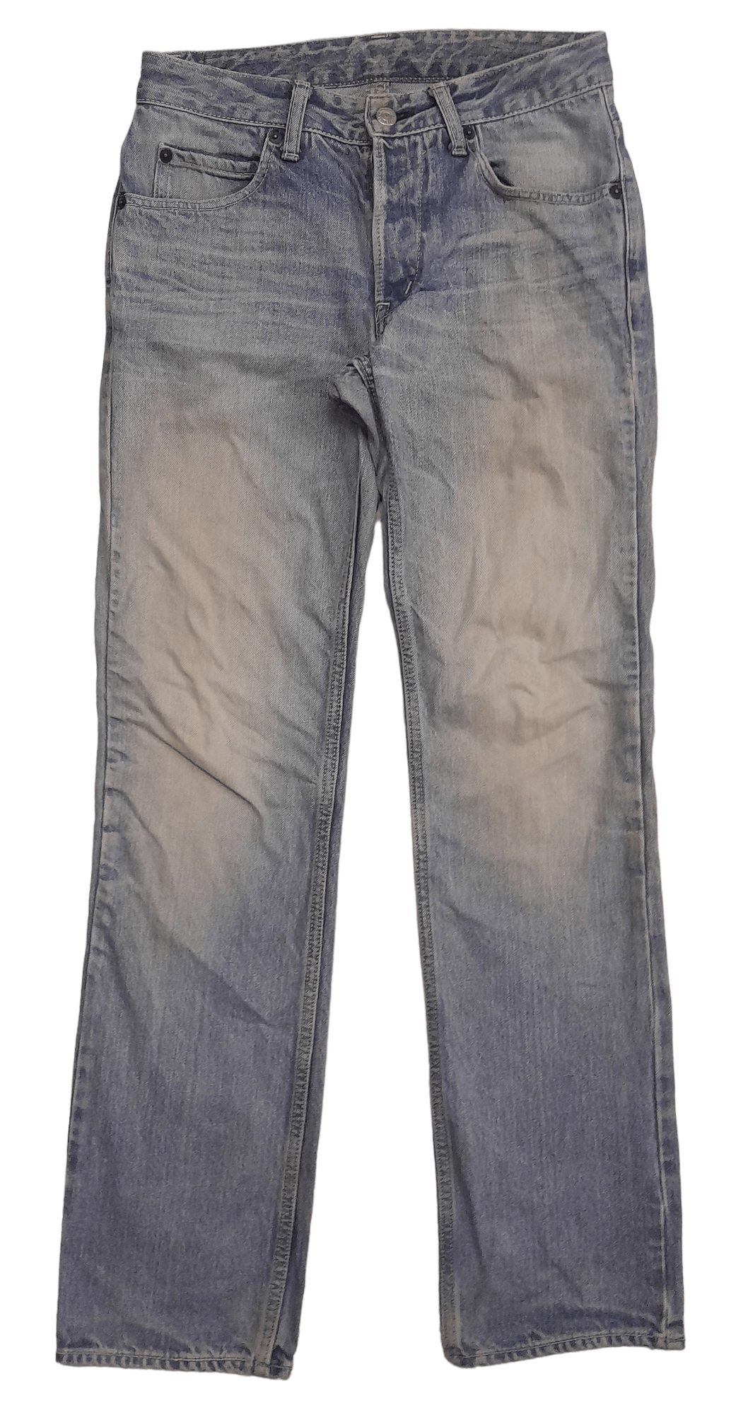 HOLLYWOOD RANCH MARKET × Japanese Brand Hollywood Ranch Market H.R.MARKET IRON denim (S9) Size US 29 - 1 Thumbnail