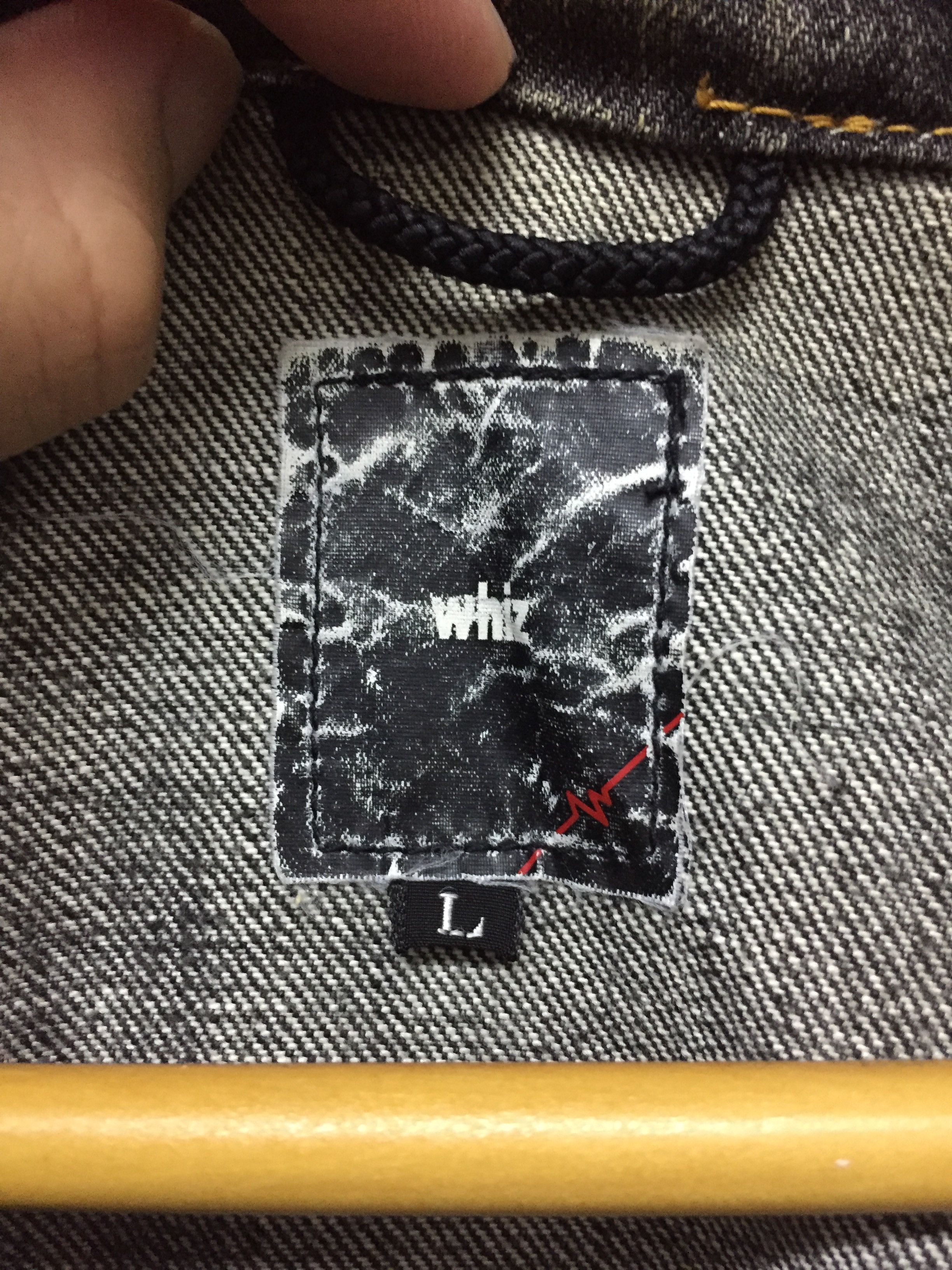 WHIZ LIMITED AW02 WHIZ limited hagi distressed denim jacket Size US L / EU 52-54 / 3 - 14 Thumbnail