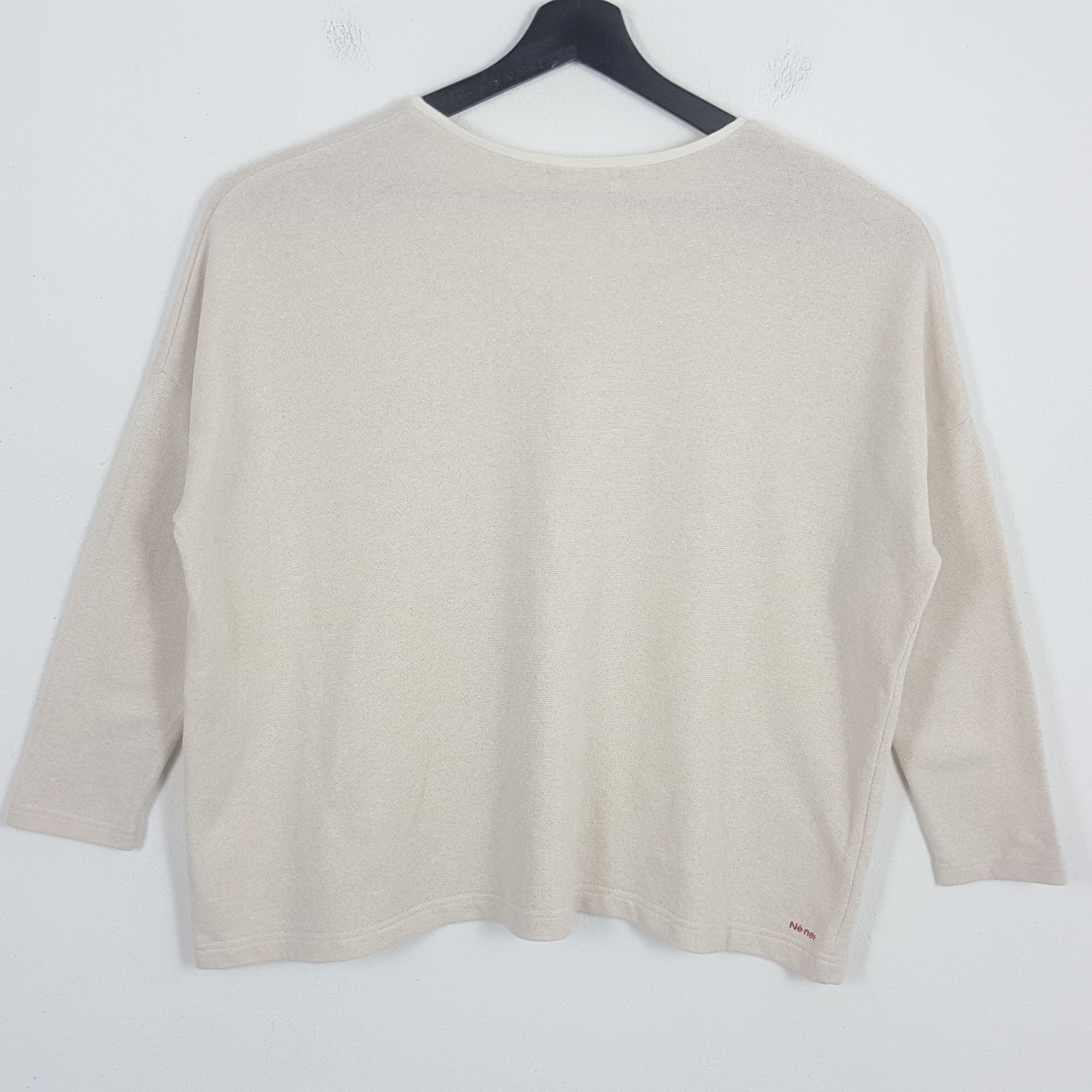 Issey Miyake × Japanese Brand × Ne-Net NE NET Issey Miyake Japanese Designer Sweatshirt T-Shirt Size XXL / US 16-18 / IT 52-54 - 3 Thumbnail