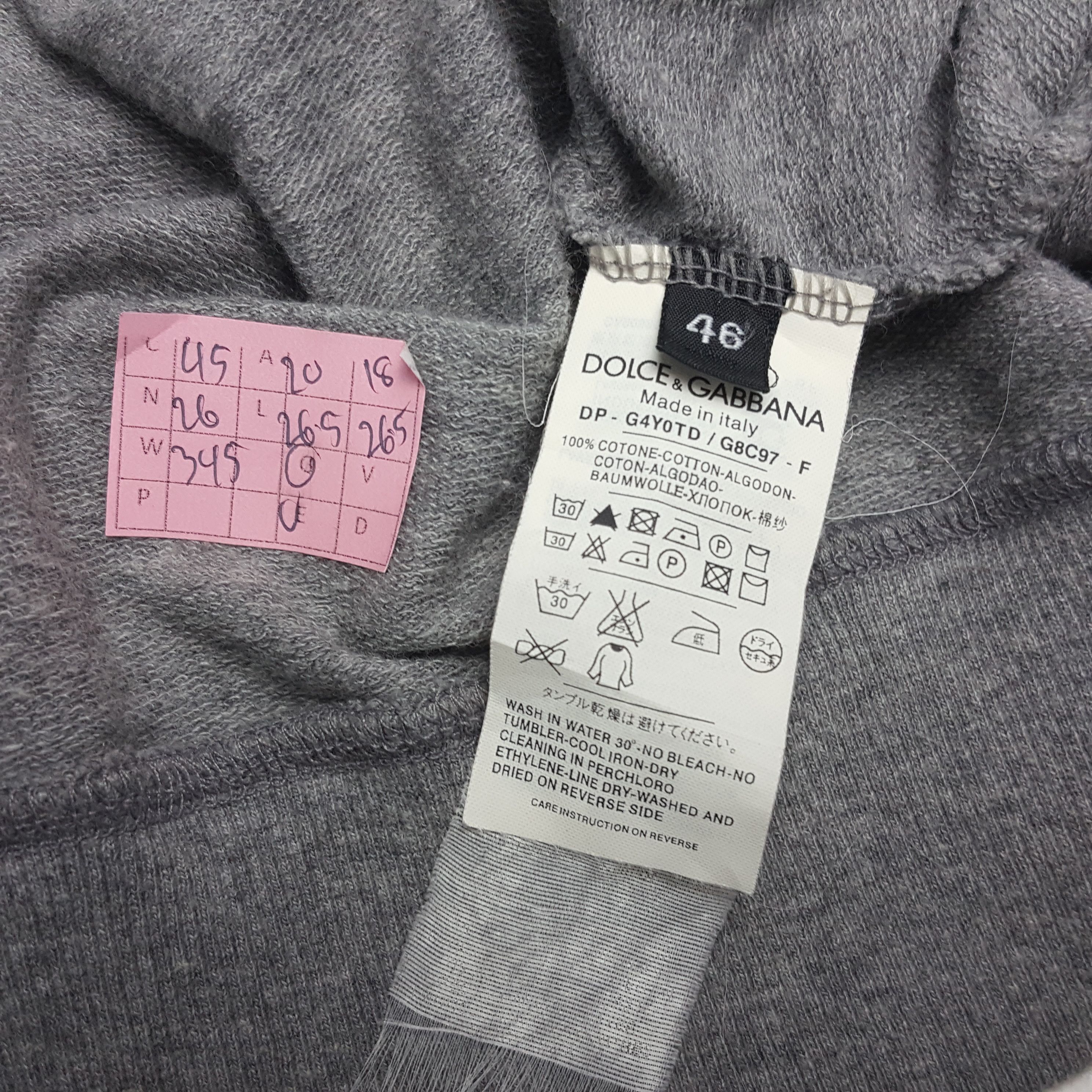 Dolce & Gabbana × Vintage MIKE TYSON DOLCE & GABBANA Hoodies Size US S / EU 44-46 / 1 - 8 Thumbnail