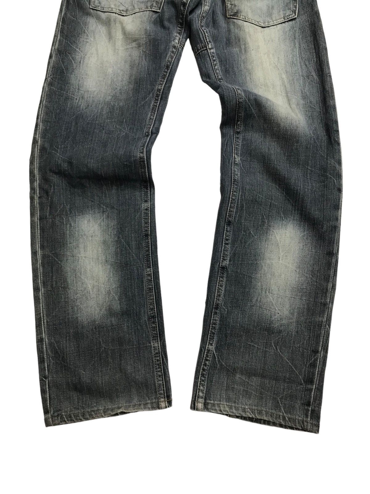 Hysteric Glamour × If Six Was Nine SICK💥Dominate Thrashed Thunder Distressed Denim Jeans Pants Size US 30 / EU 46 - 6 Thumbnail