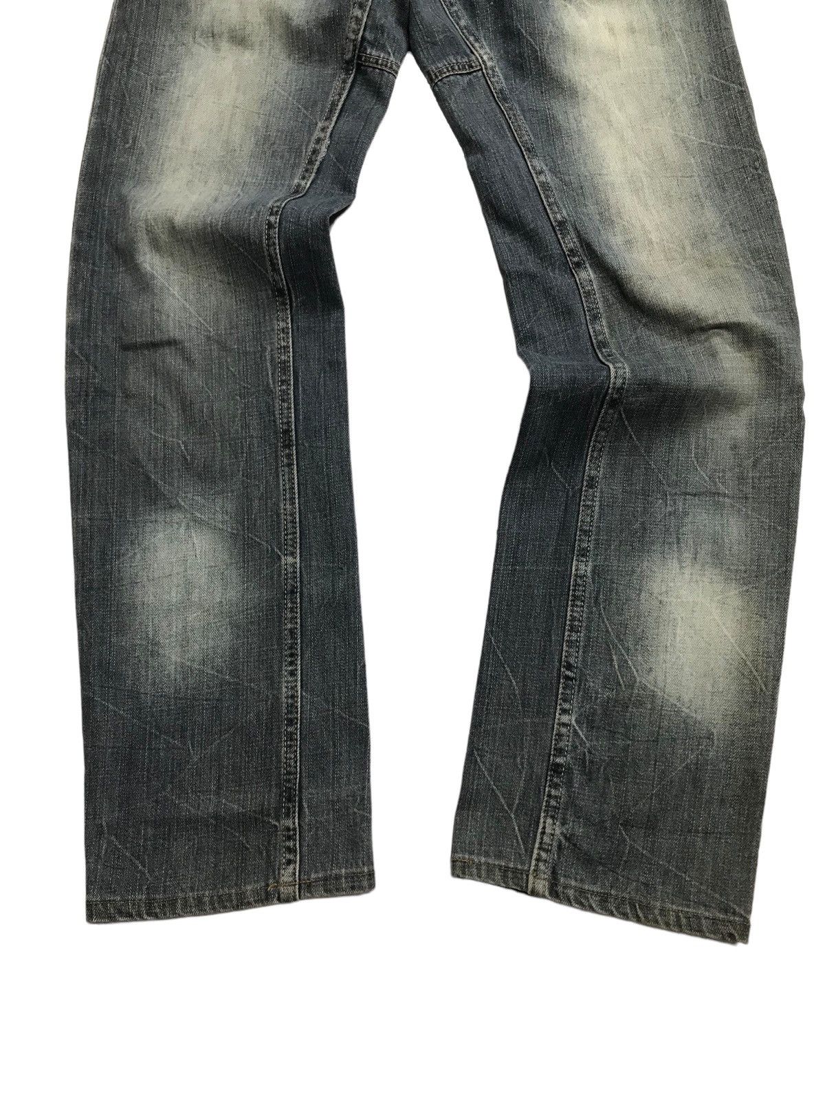 Hysteric Glamour × If Six Was Nine SICK💥Dominate Thrashed Thunder Distressed Denim Jeans Pants Size US 30 / EU 46 - 3 Thumbnail