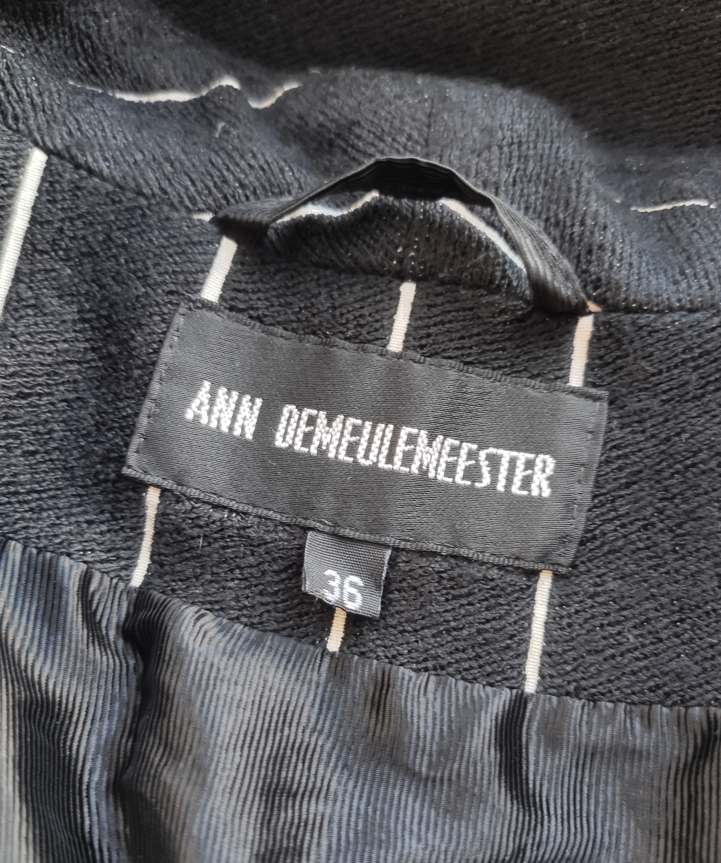 Ann Demeulemeester Belted slevelesss coat/vest.Like Rick Owens or Ziggy Chen Size S / US 4 / IT 40 - 4 Thumbnail