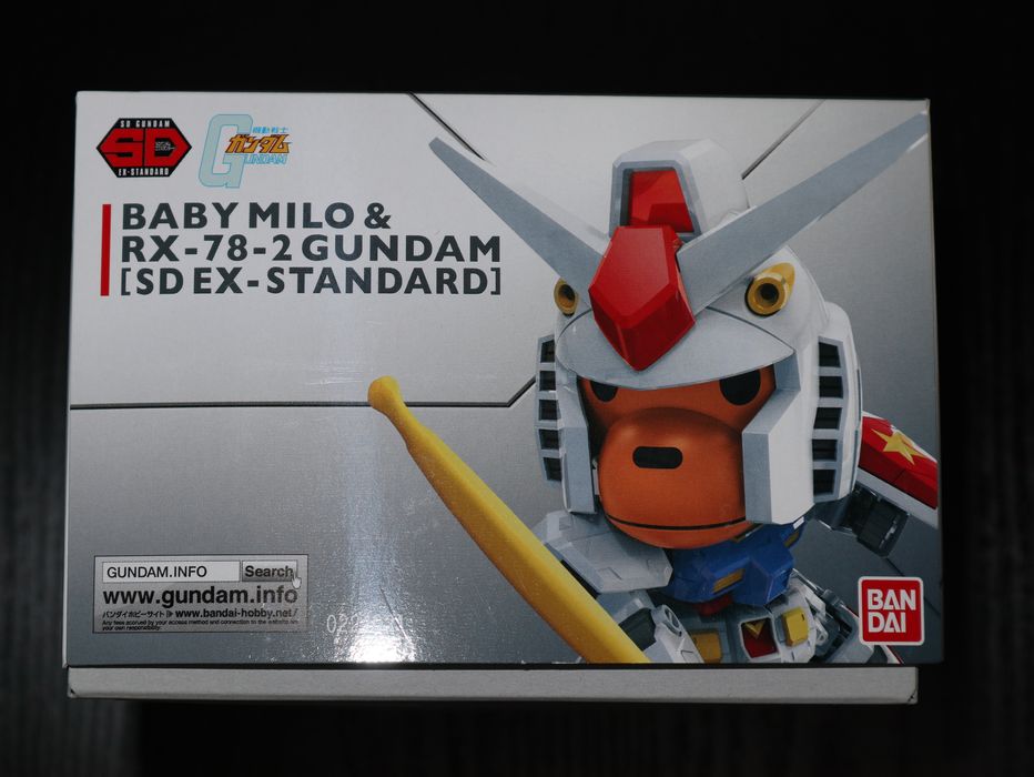 Bape Bandai Baby Milo & RX-78-2 Gundam 2018 | Grailed